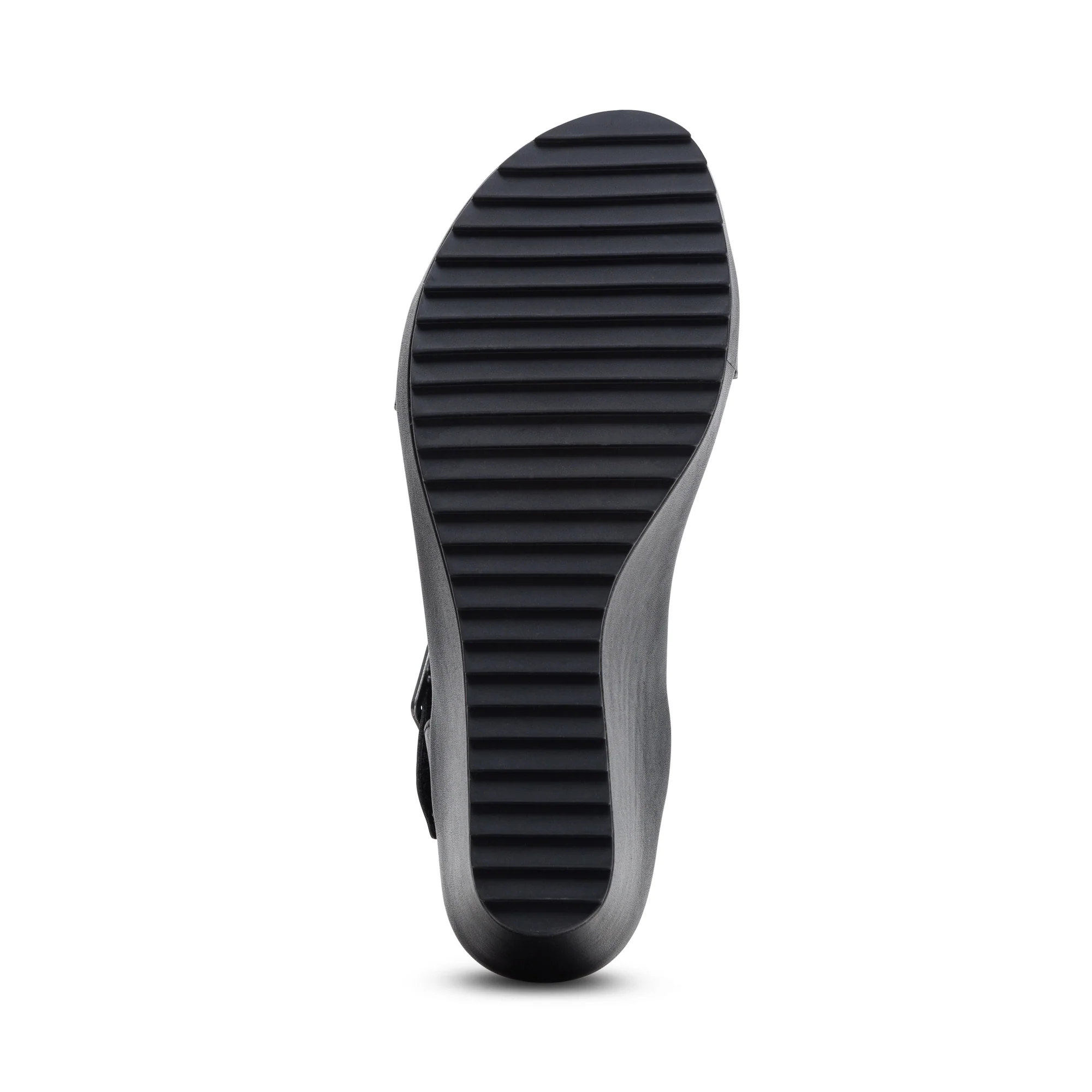 Andrea Quarter Strap Wedge  - Black - Image 6