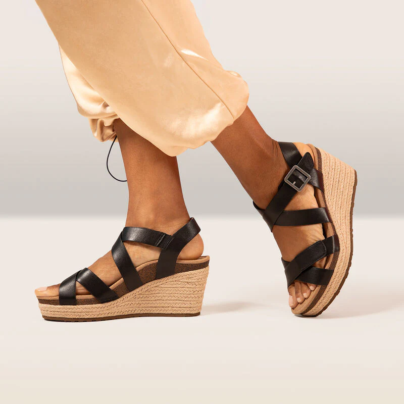 Anna Arch Support Wedge - Cognac - Image 8
