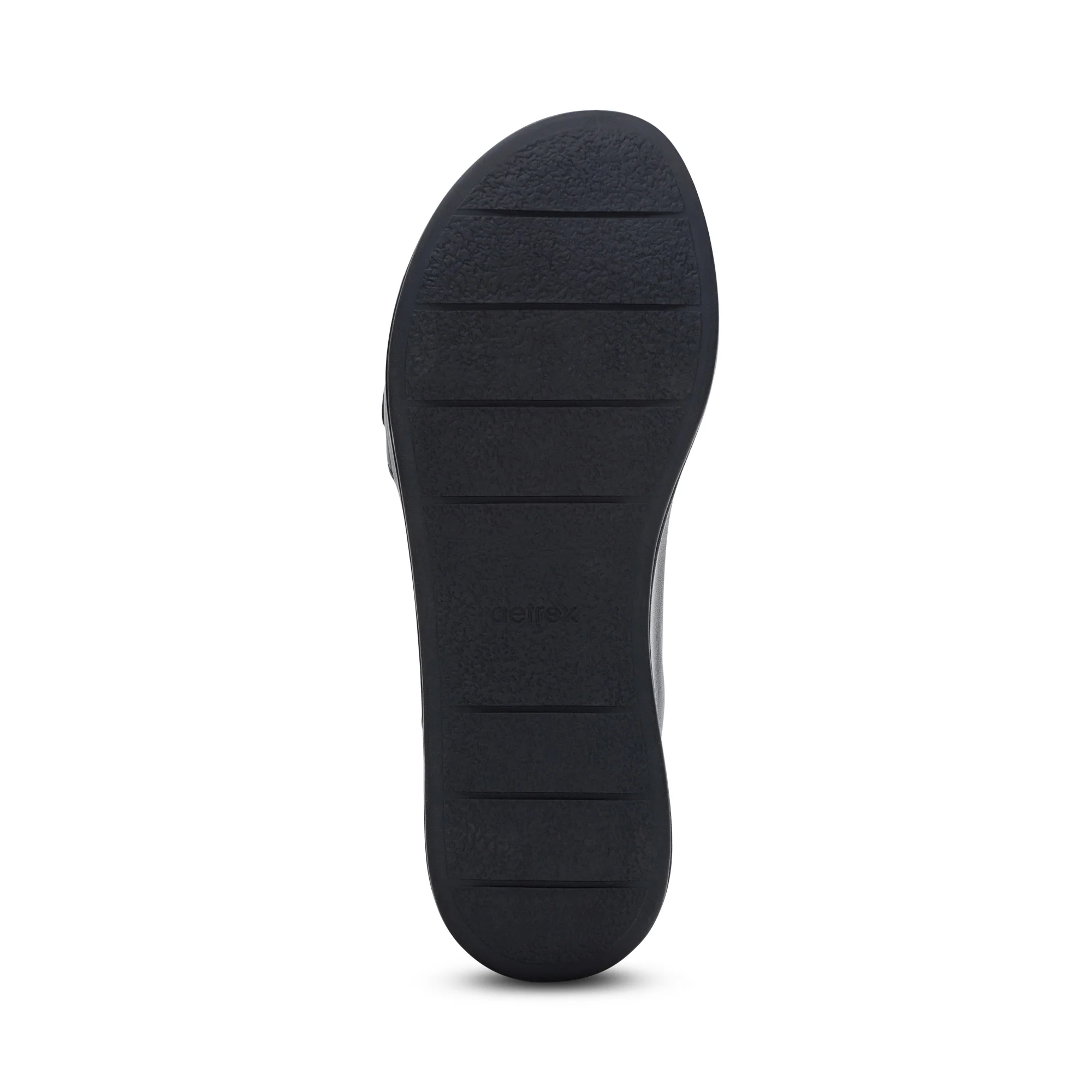 Ariel Adjustable Quarter Strap Wedge  - Black - Image 6