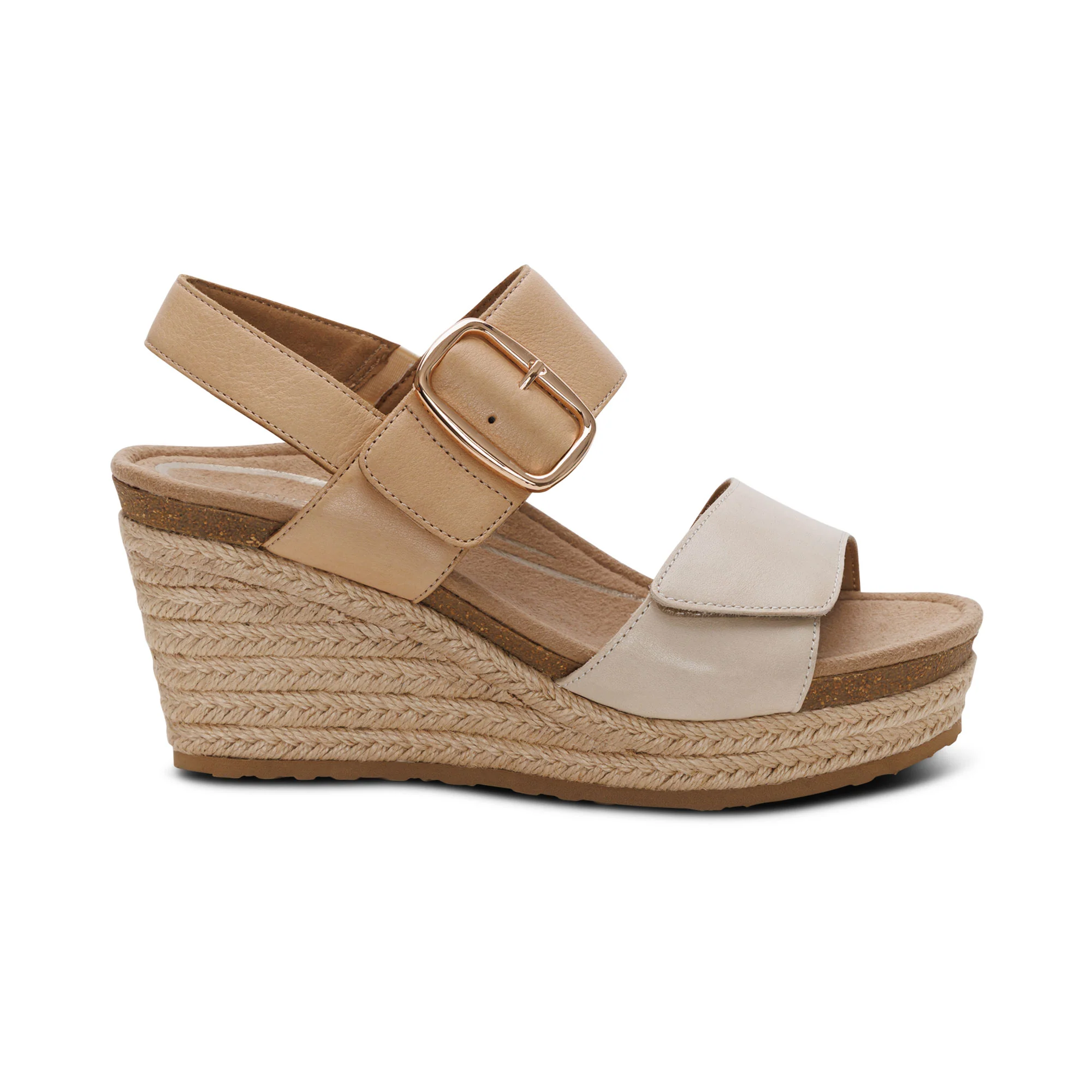 Ashley Arch Support Wedge - Off White - Image 2