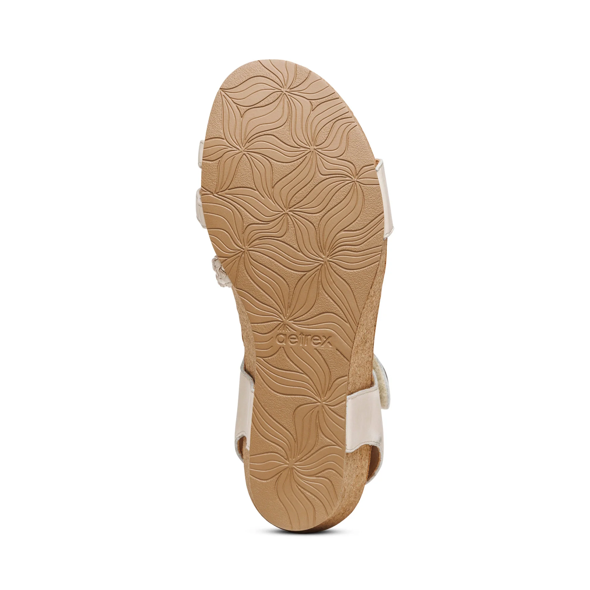 Avril Quarter Strap Wedge - White - Image 5