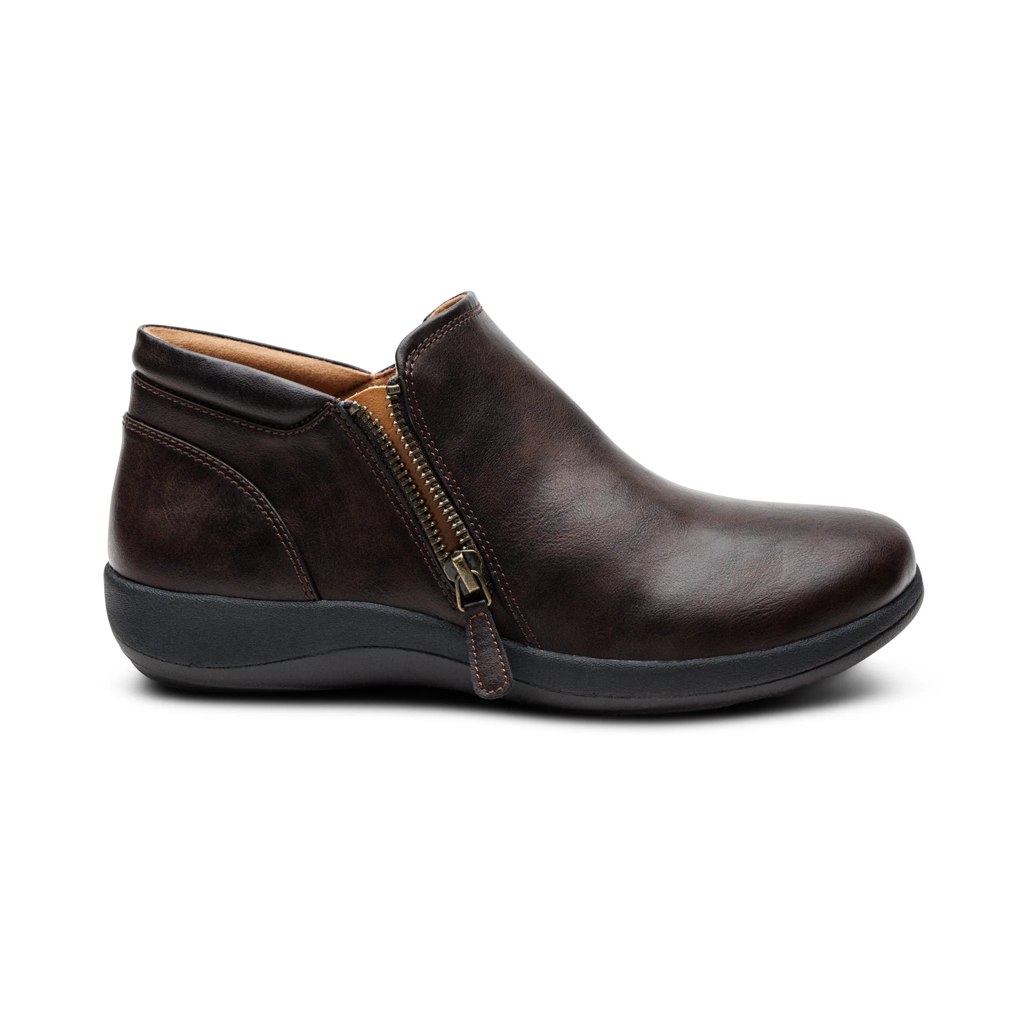 Bridget Ankle Boot - Dark Brown - Image 7