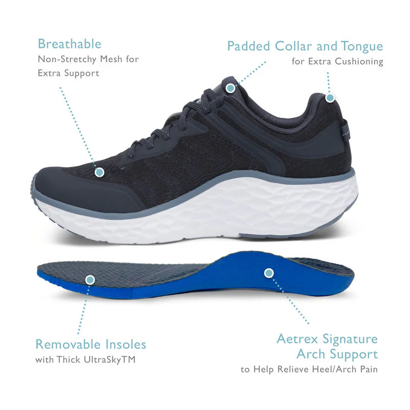 Chase Arch Support Sneaker - Grey - Image 6