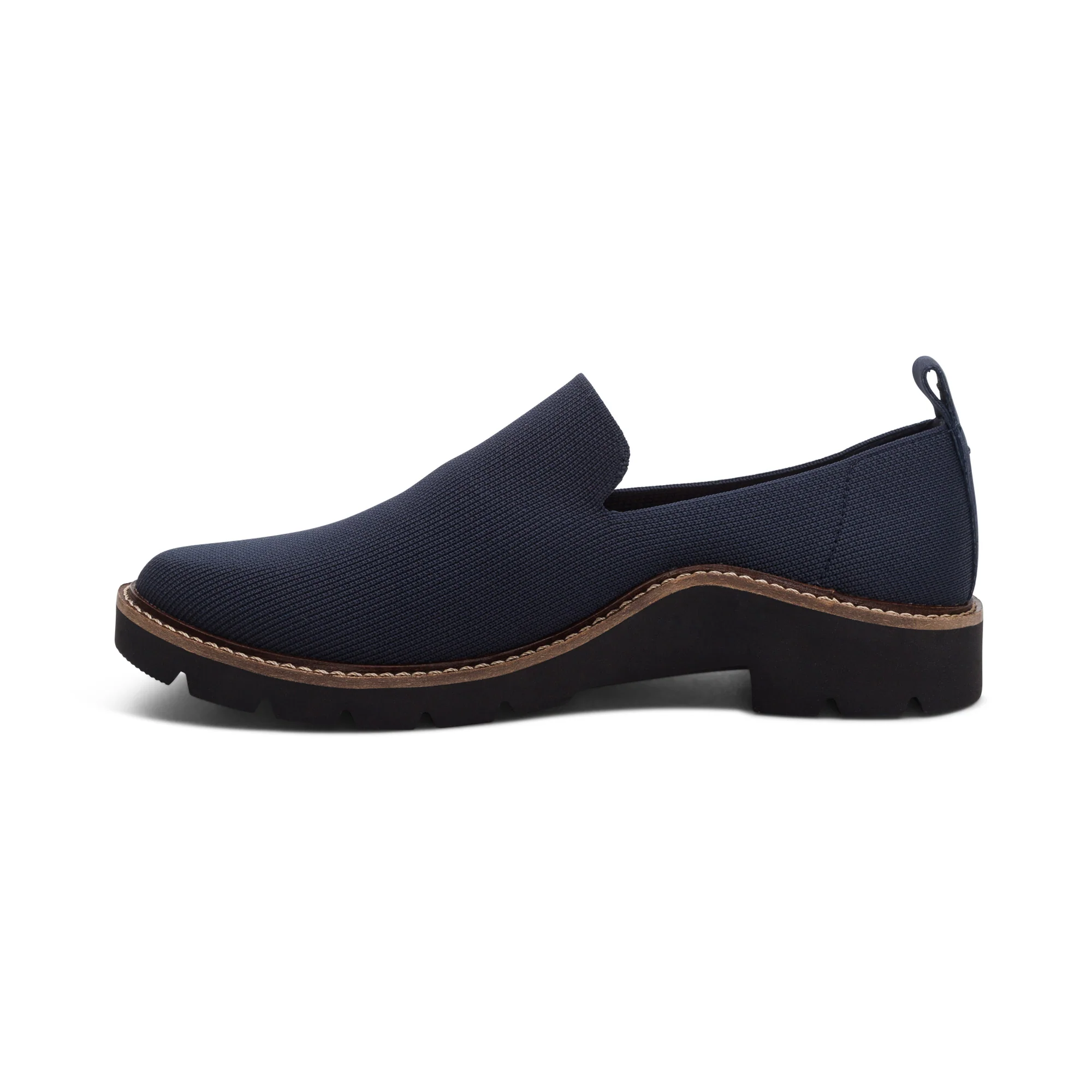Chloe Slip-On Loafer - Navy - Image 4
