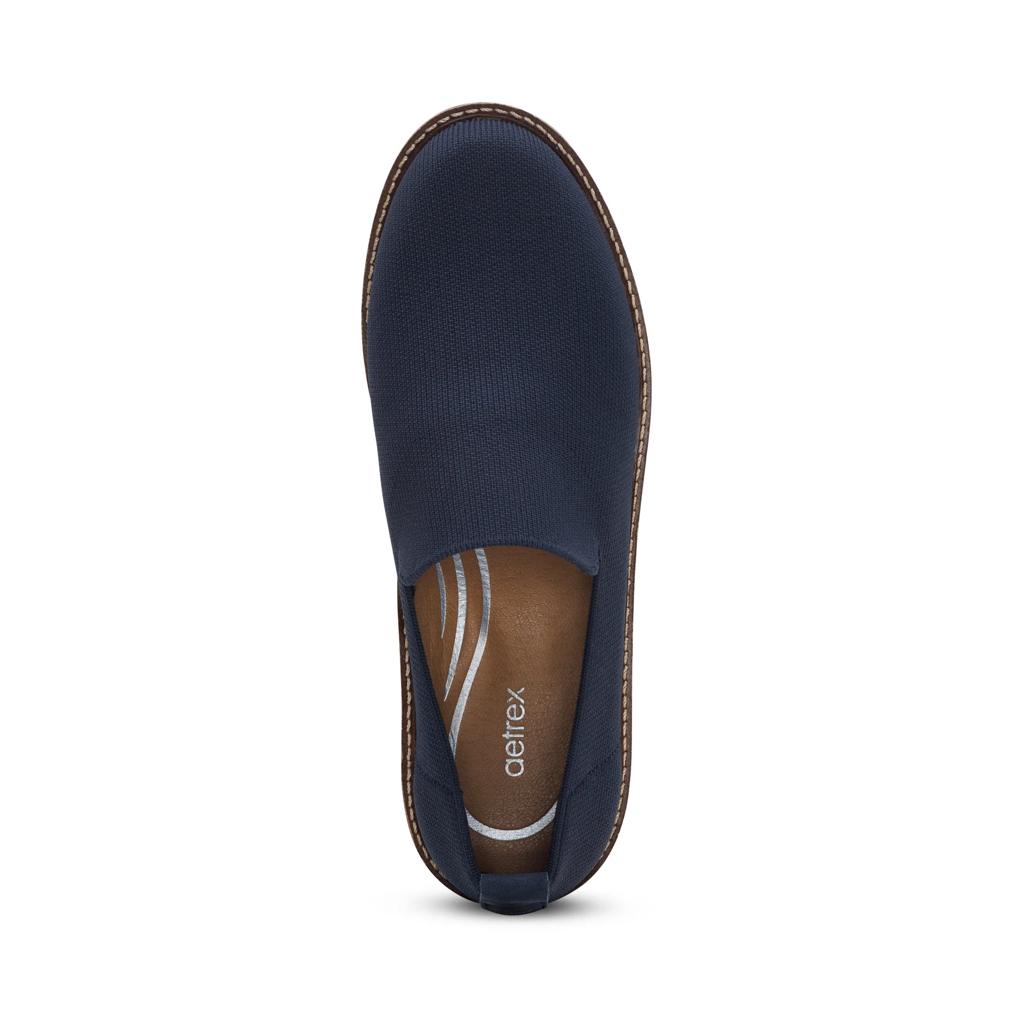 Chloe Slip-On Loafer - Navy - Image 5
