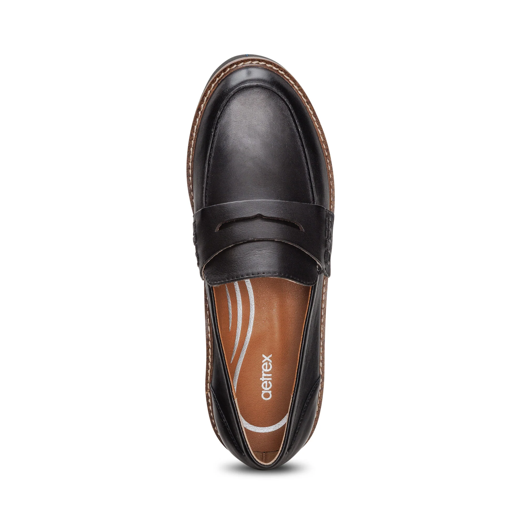 Collette Arch Support Loafer - Black - Image 4