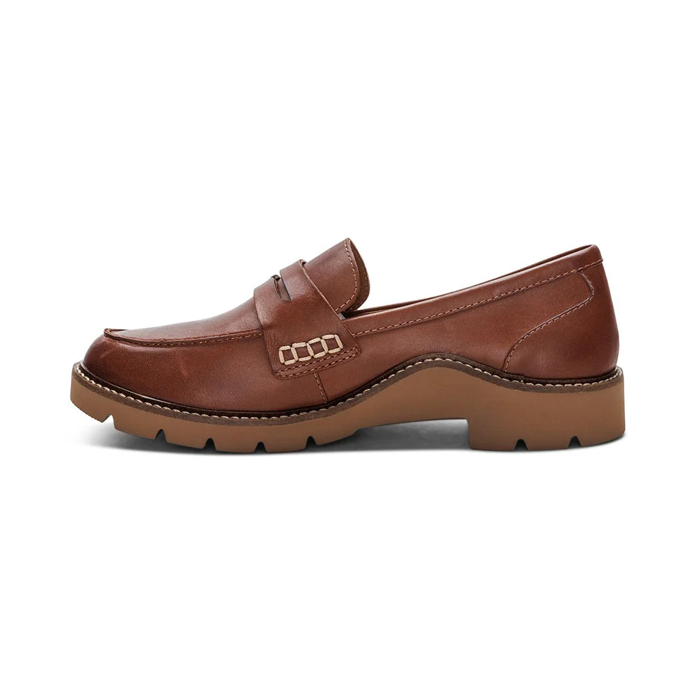 Collette Arch Support Loafer - Cognac - Image 4