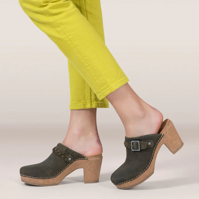 Corey Clog - Olive - Image 8