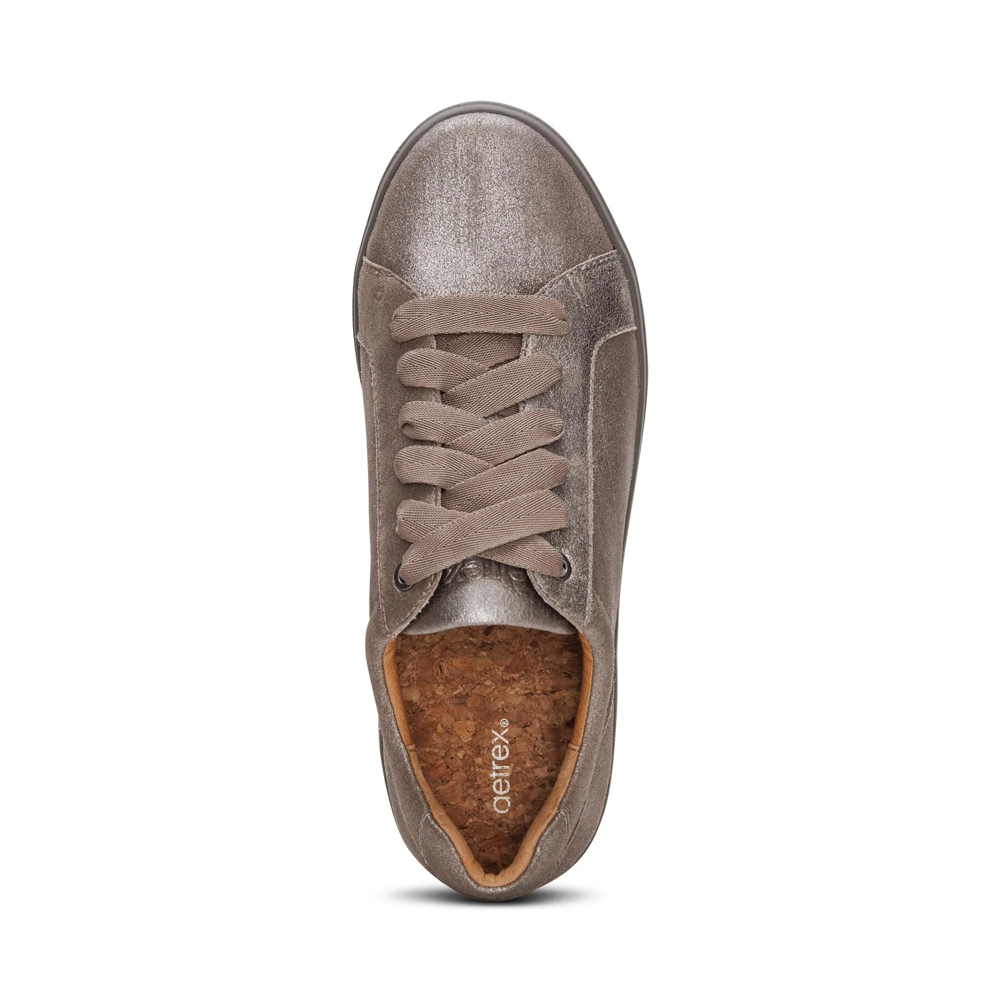 Courtney Lace-up Sneaker - Brushed Silver - Image 5