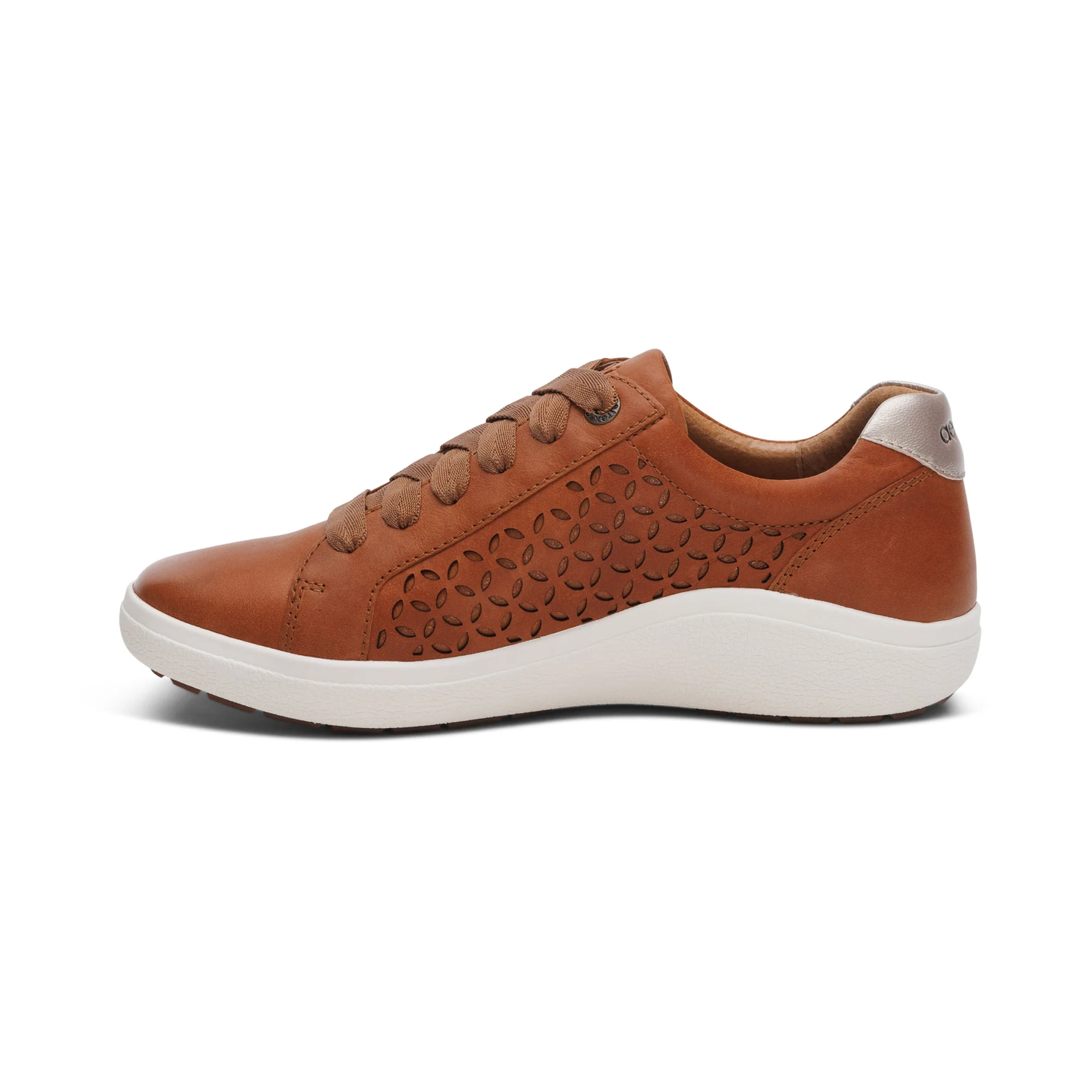 Courtney Lace-up Sneaker - Cognac Cutout - Image 4
