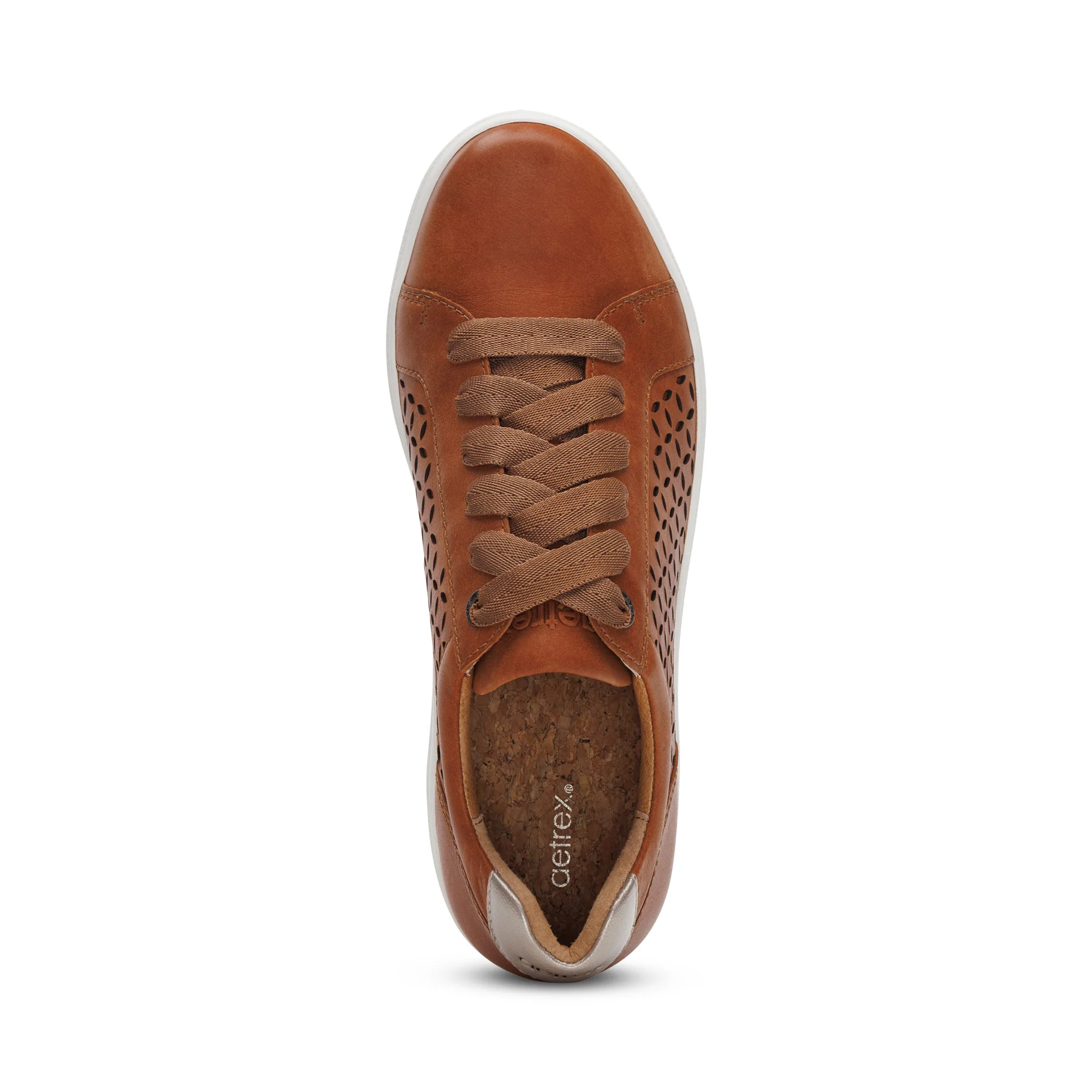 Courtney Lace-up Sneaker - Cognac Cutout - Image 5