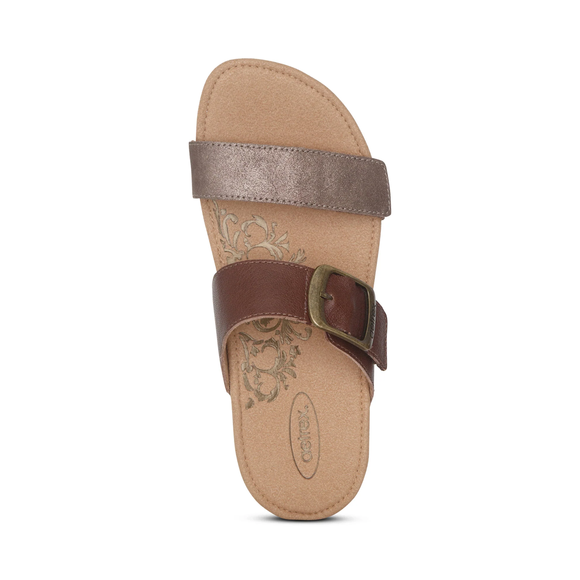 Daisy Adjustable Slide - Brown - Image 4