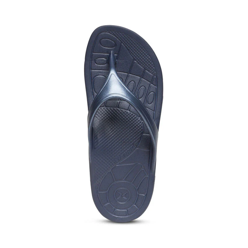Fiji Orthotic Women's Flips - Navy - Image 4
