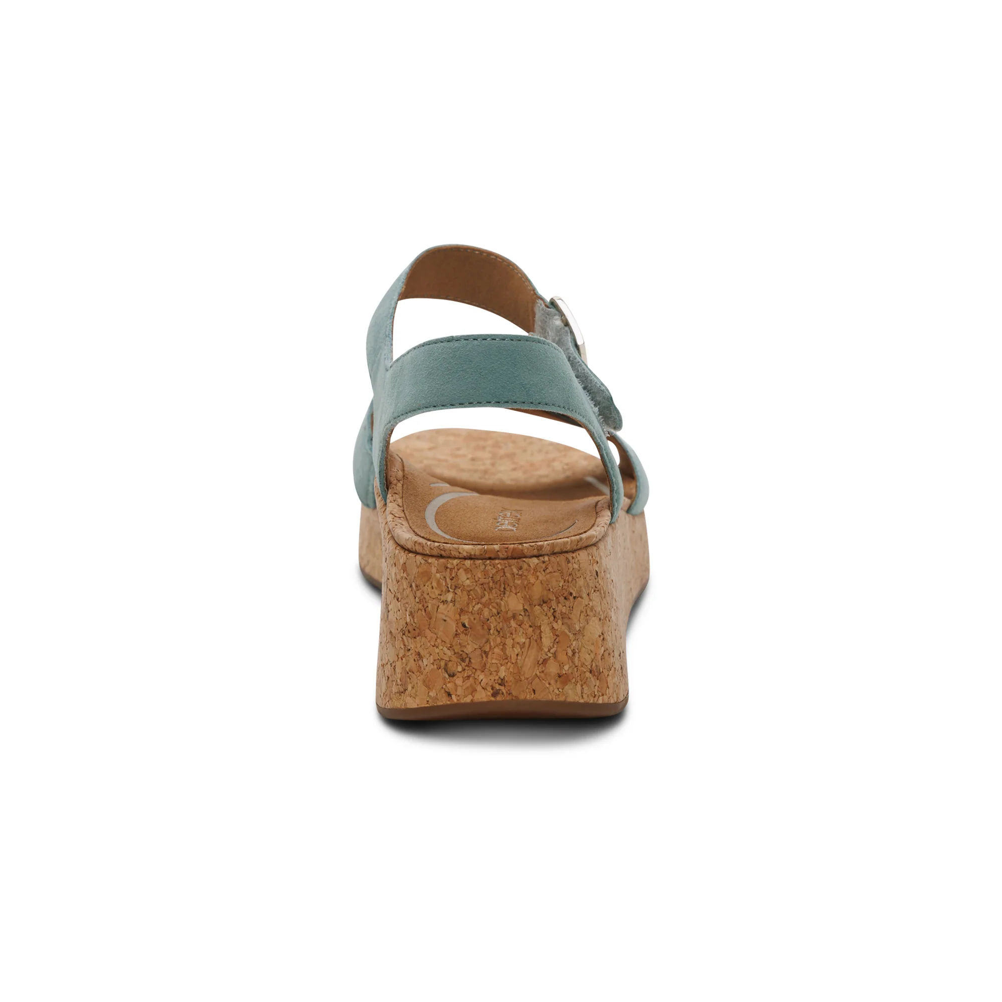 Flora Adjustable Quarter Strap Wedge  - Sage - Image 3