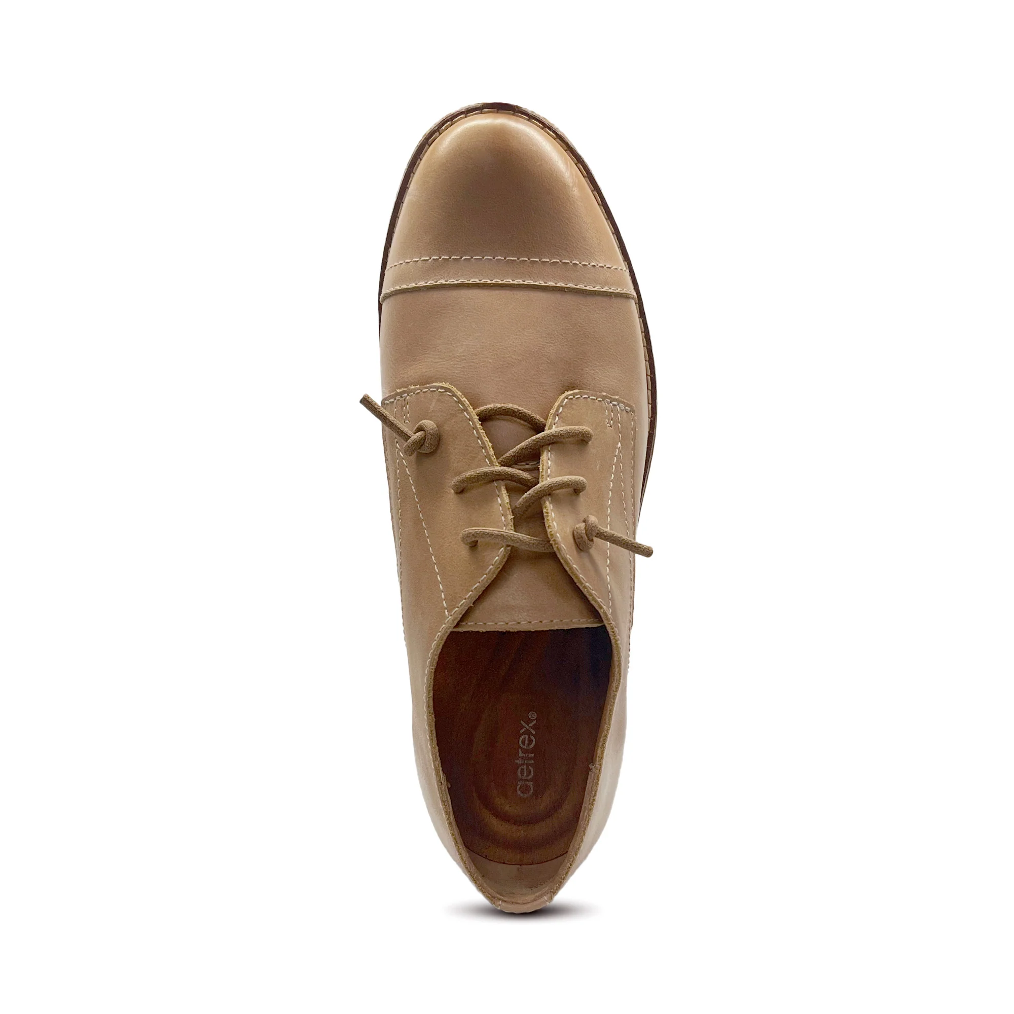 Gina Arch Support Oxford - Chai - Image 5