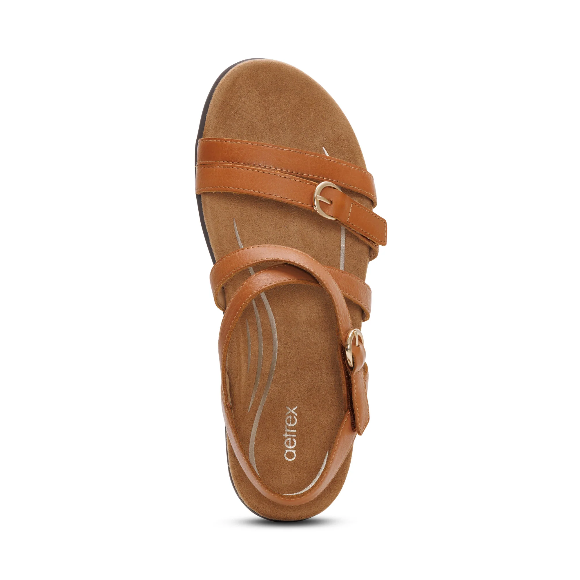 Hadley Adjustable Quarter Strap Sandal - Ginger - Image 5