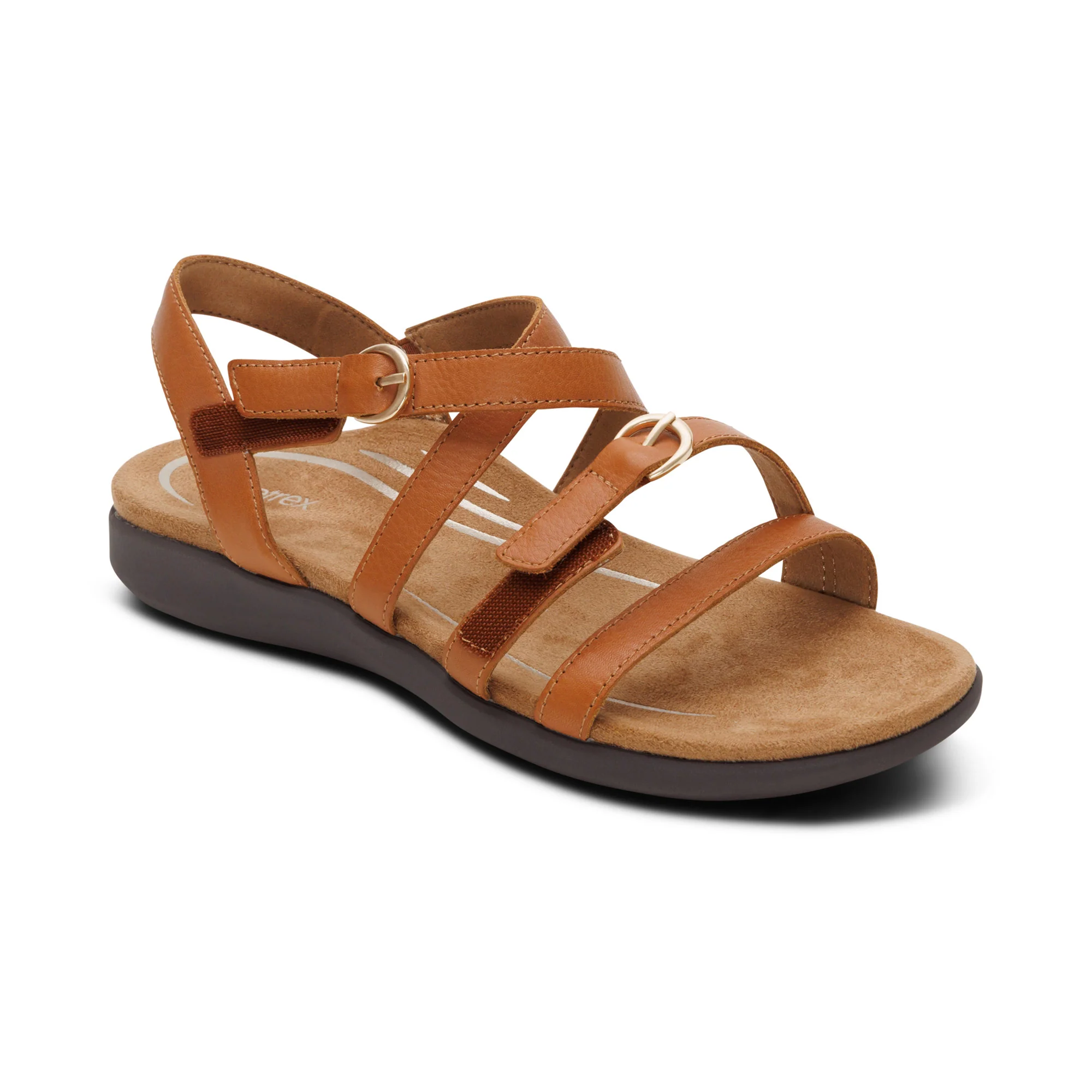 Hadley Adjustable Quarter Strap Sandal - Ginger - Image 7