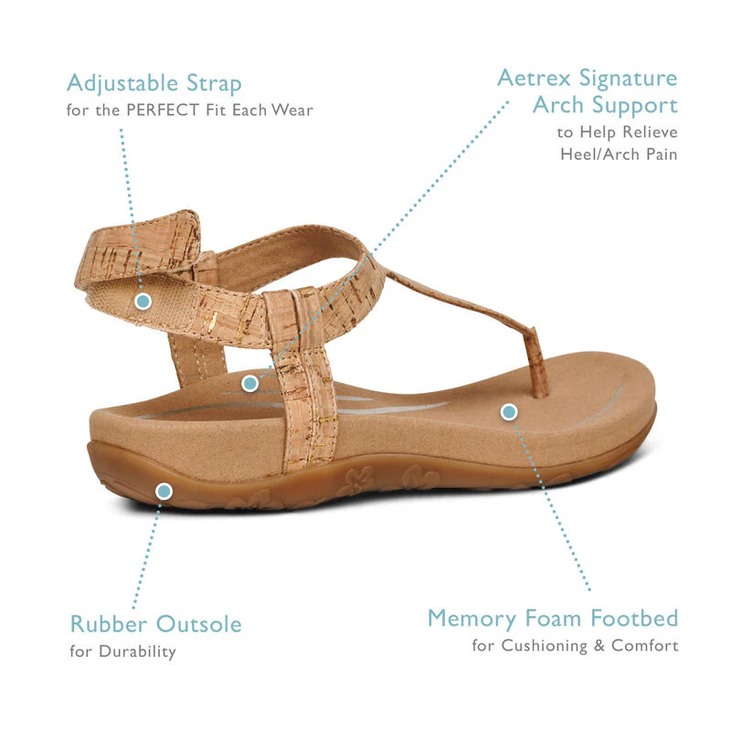 Jane Thong Sandal - Black - Image 6