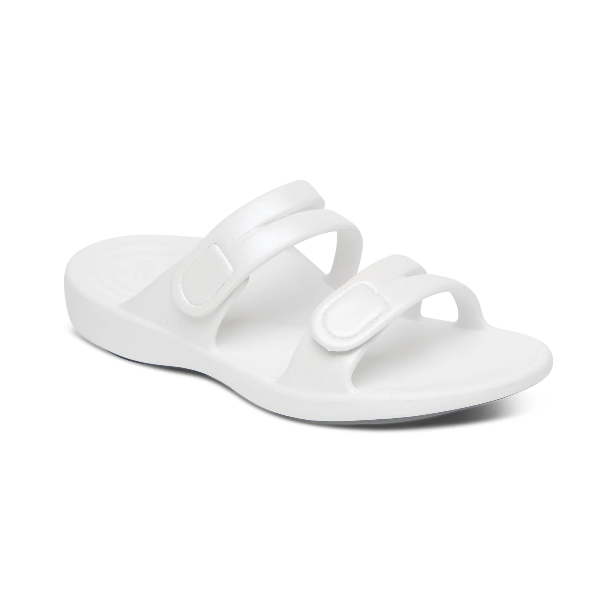 Janey Sport Slide - White