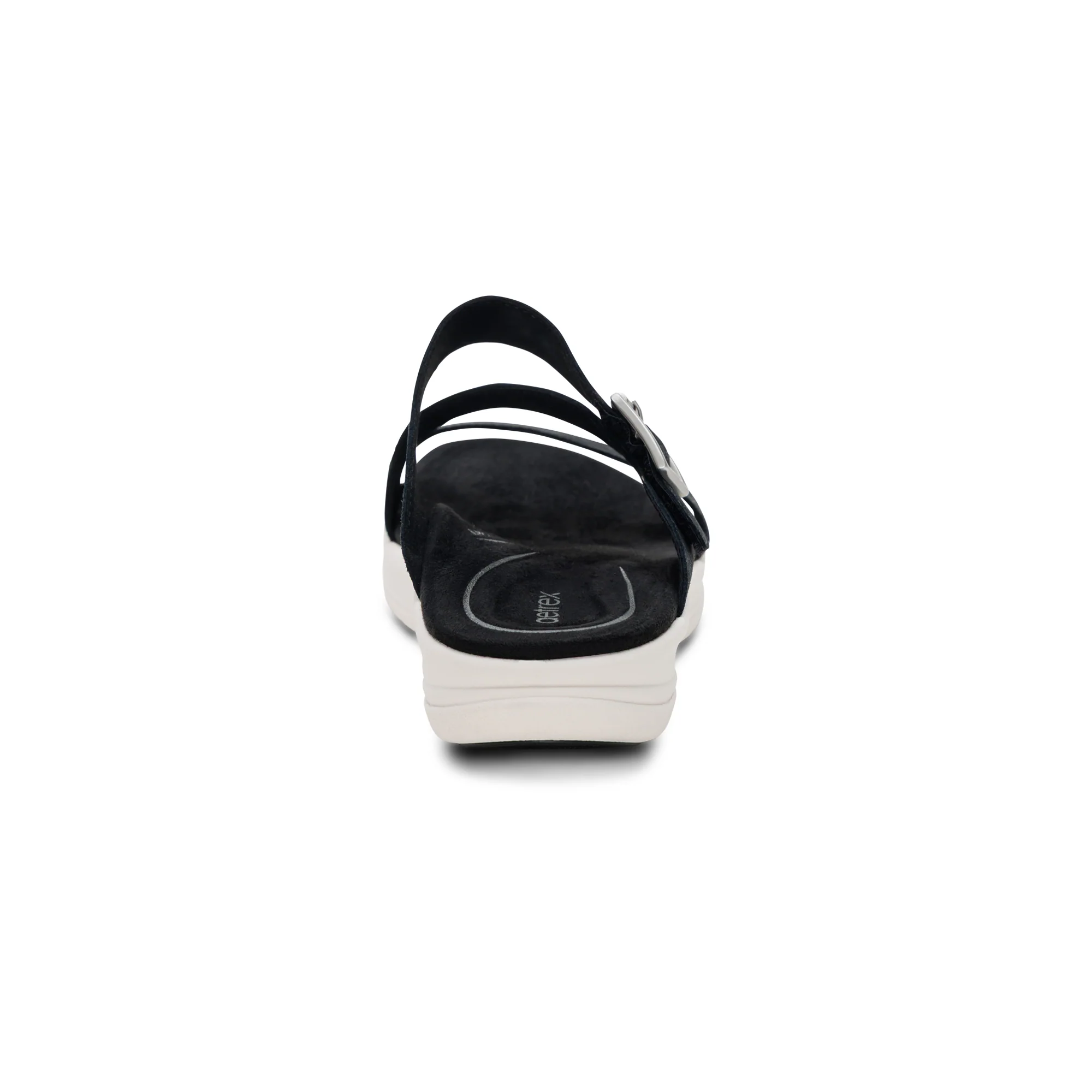 Jenny Adjustable Slide Sandal - Black - Image 4