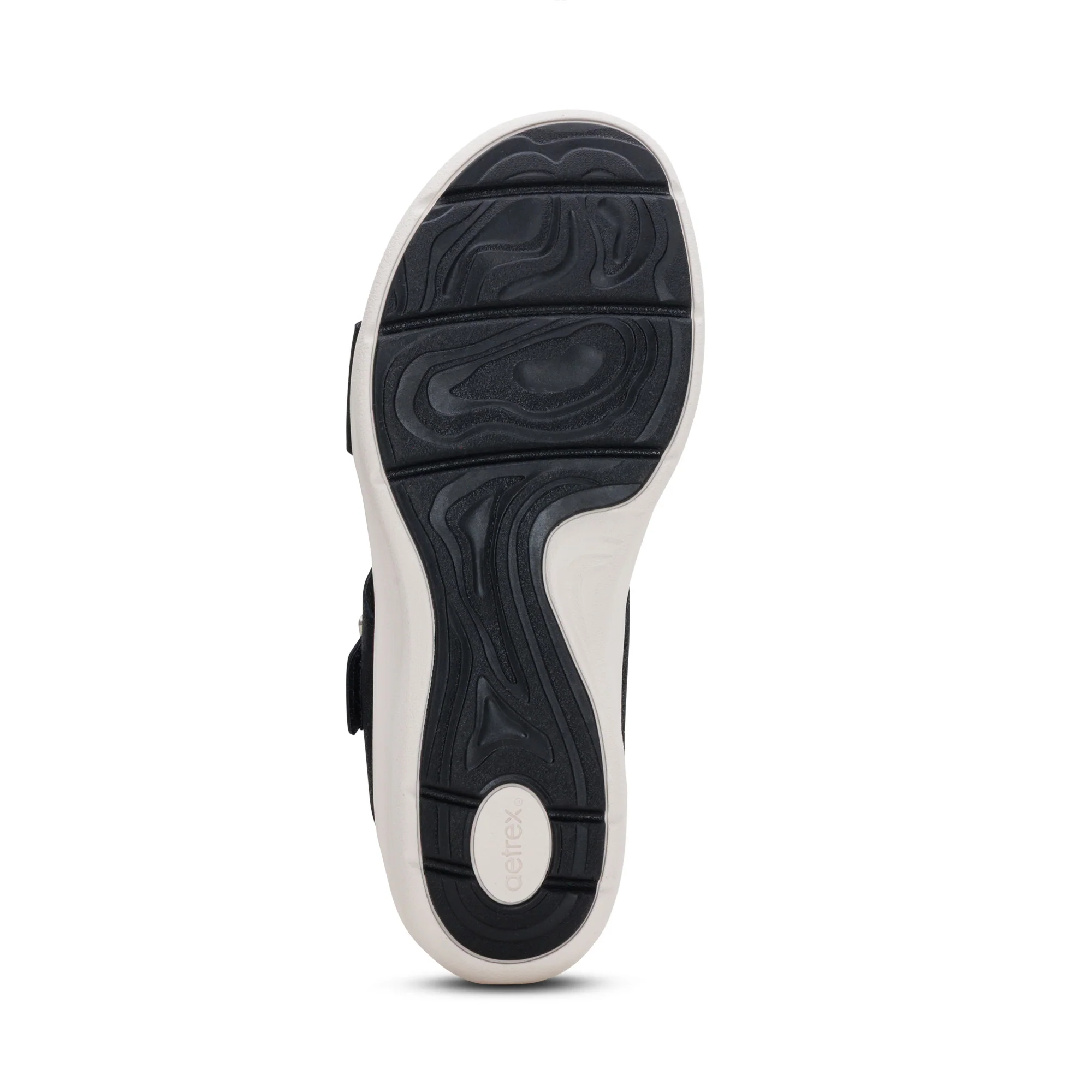 Jenny Adjustable Slide Sandal - Black - Image 7