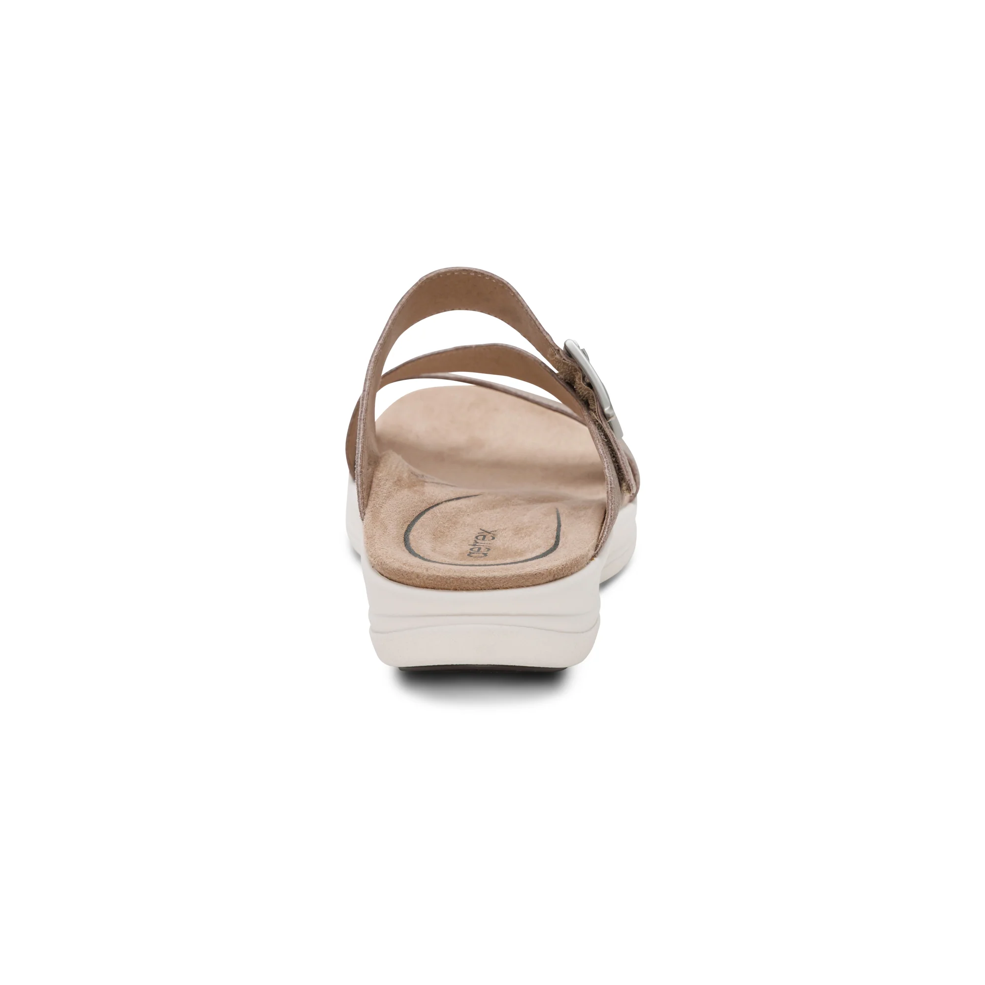 Jenny Adjustable Slide Sandal - Taupe - Image 4