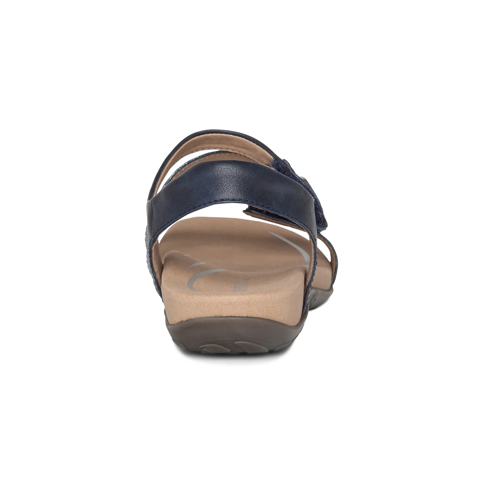 Jess Adjustable Quarter Strap Sandal - Navy - Image 3