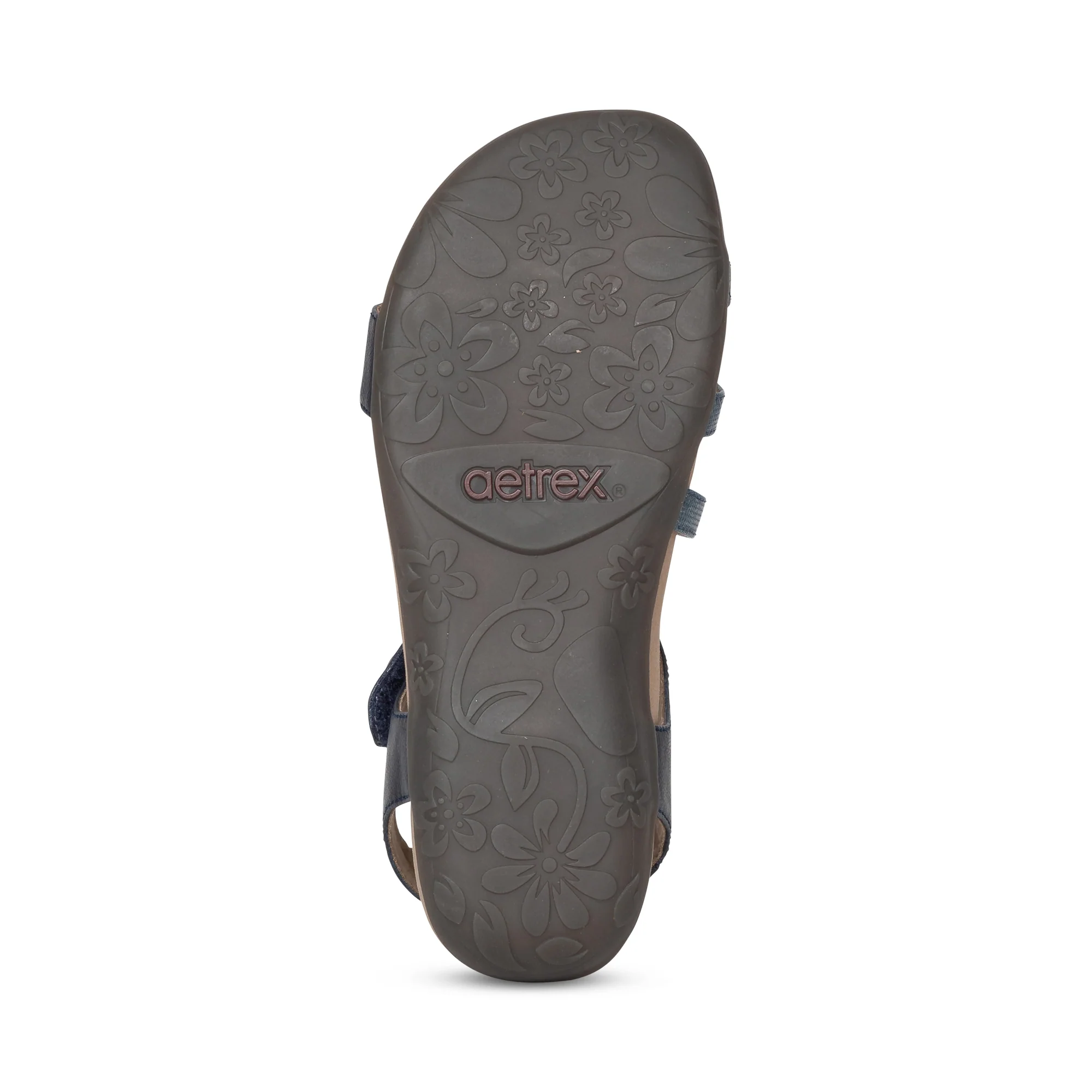 Jess Adjustable Quarter Strap Sandal - Navy - Image 6