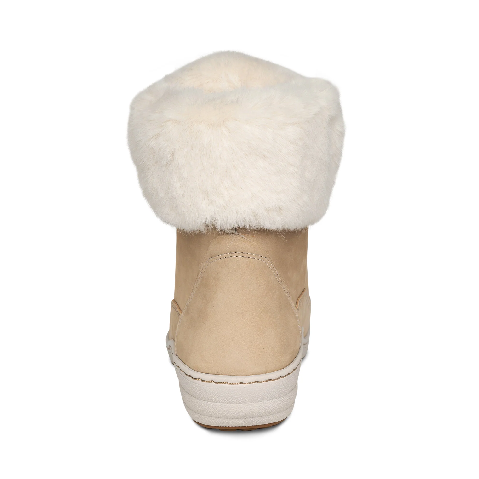 Jodie Fur Winter Boot - Ivory - Image 3