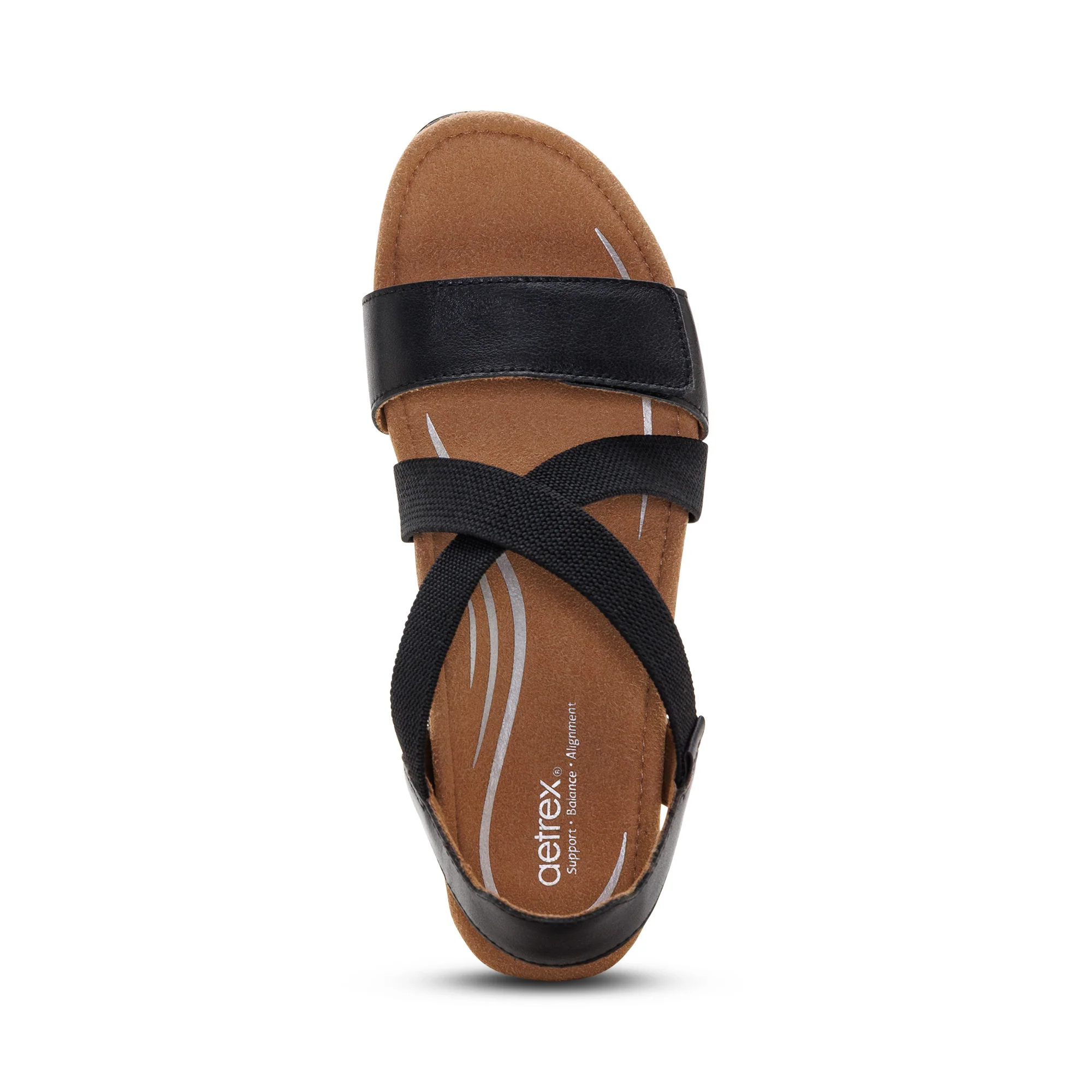 Kathy Platform Wedge - Black - Image 5