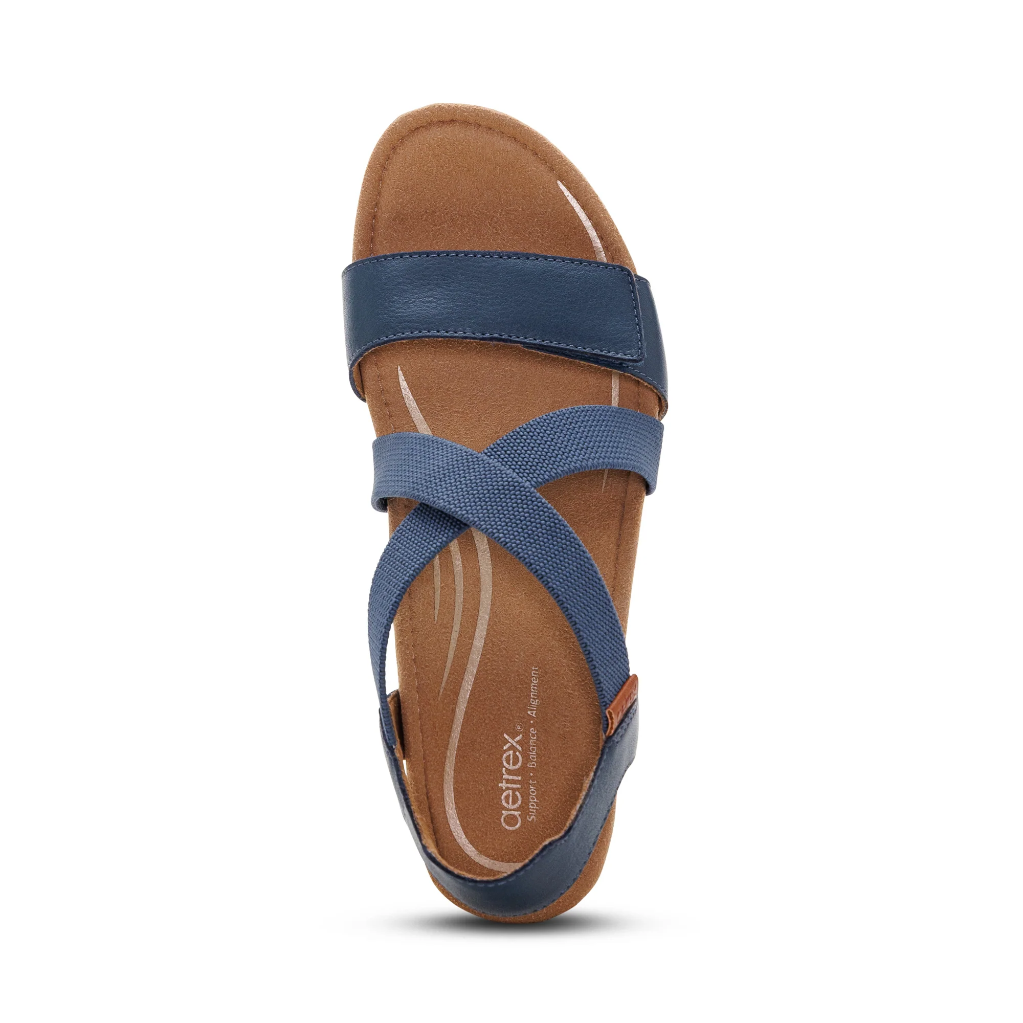Kathy Platform Wedge - Navy - Image 5