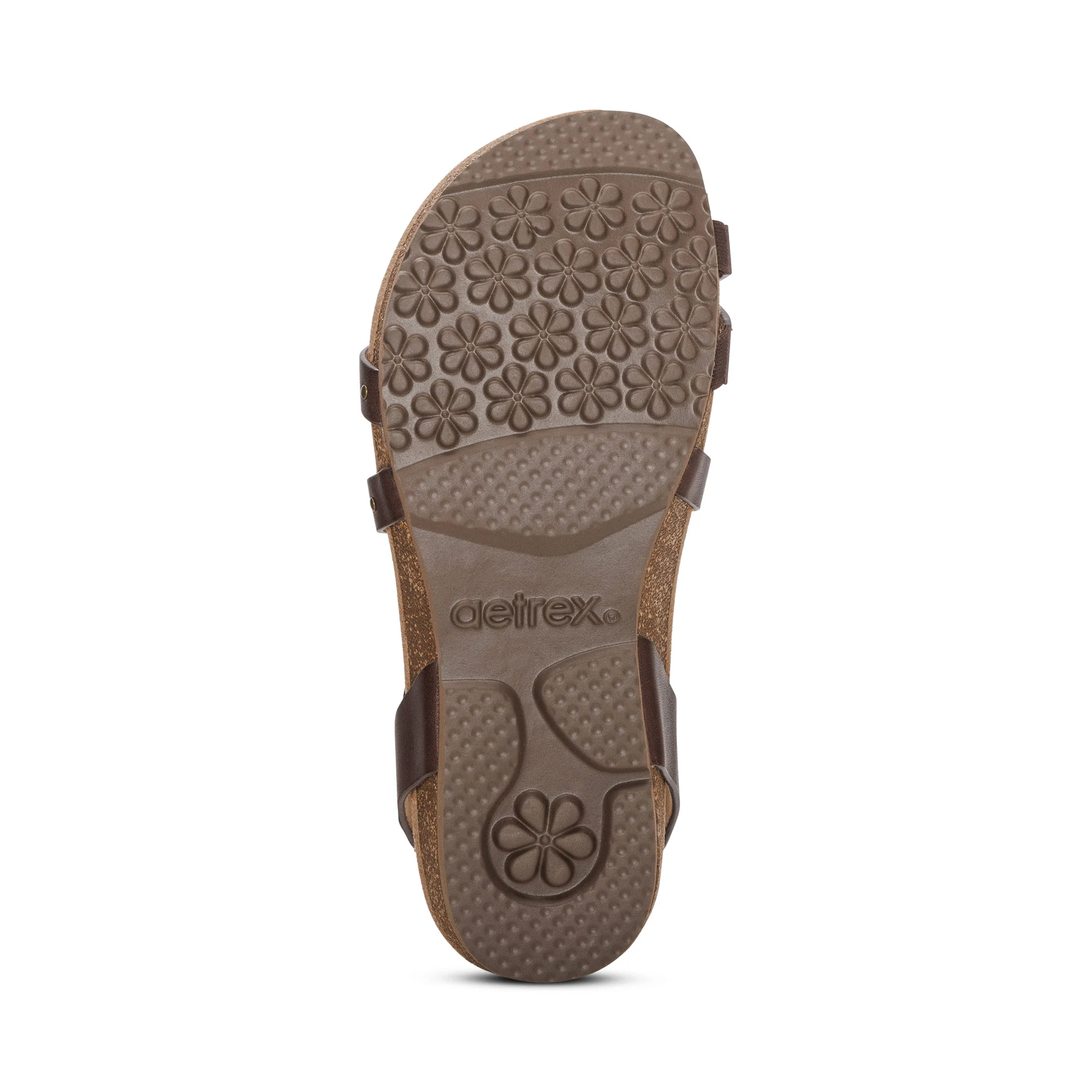 Lauren Quarter Strap Sandal - Coffee - Image 6