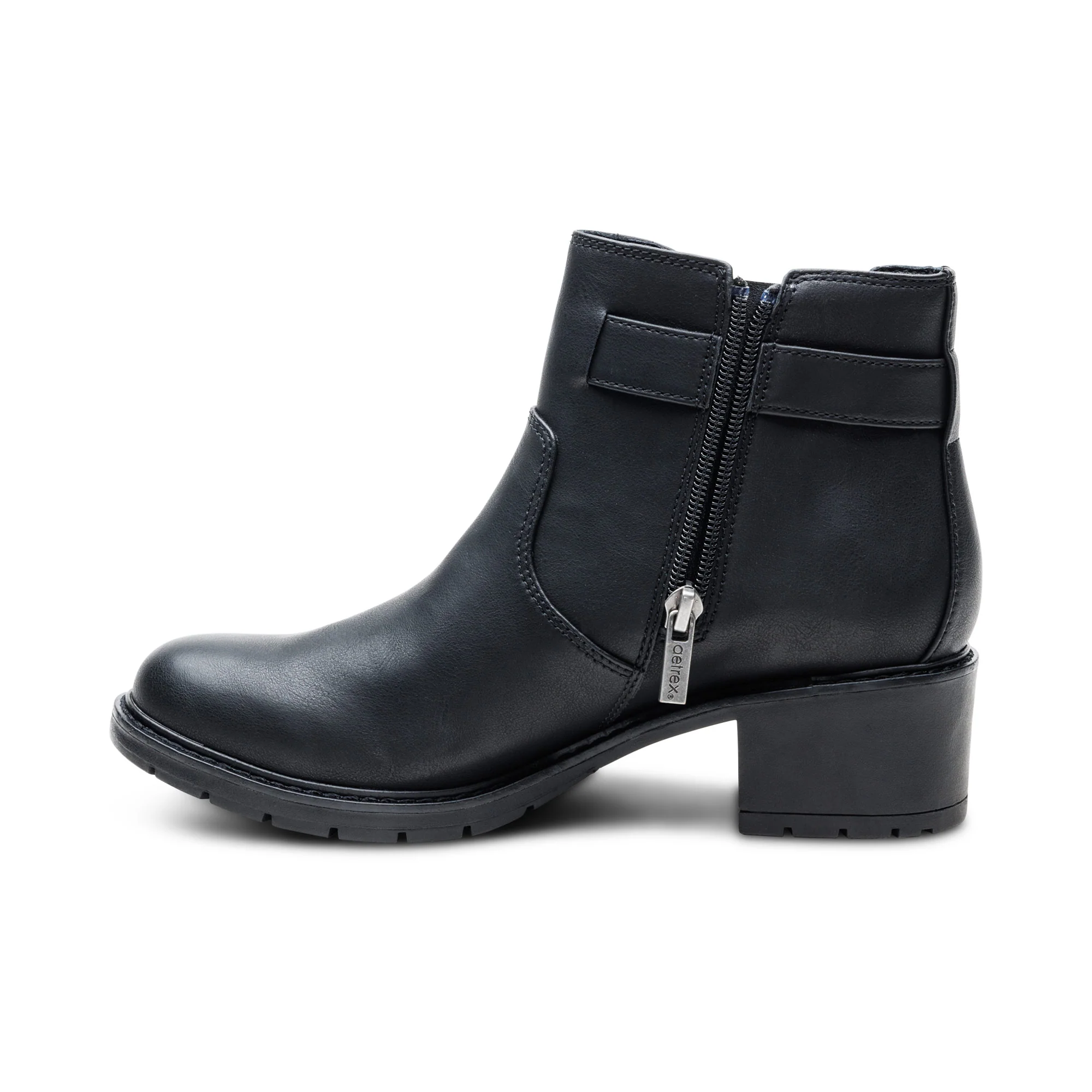Layla Side Zip Boot - Black - Image 7
