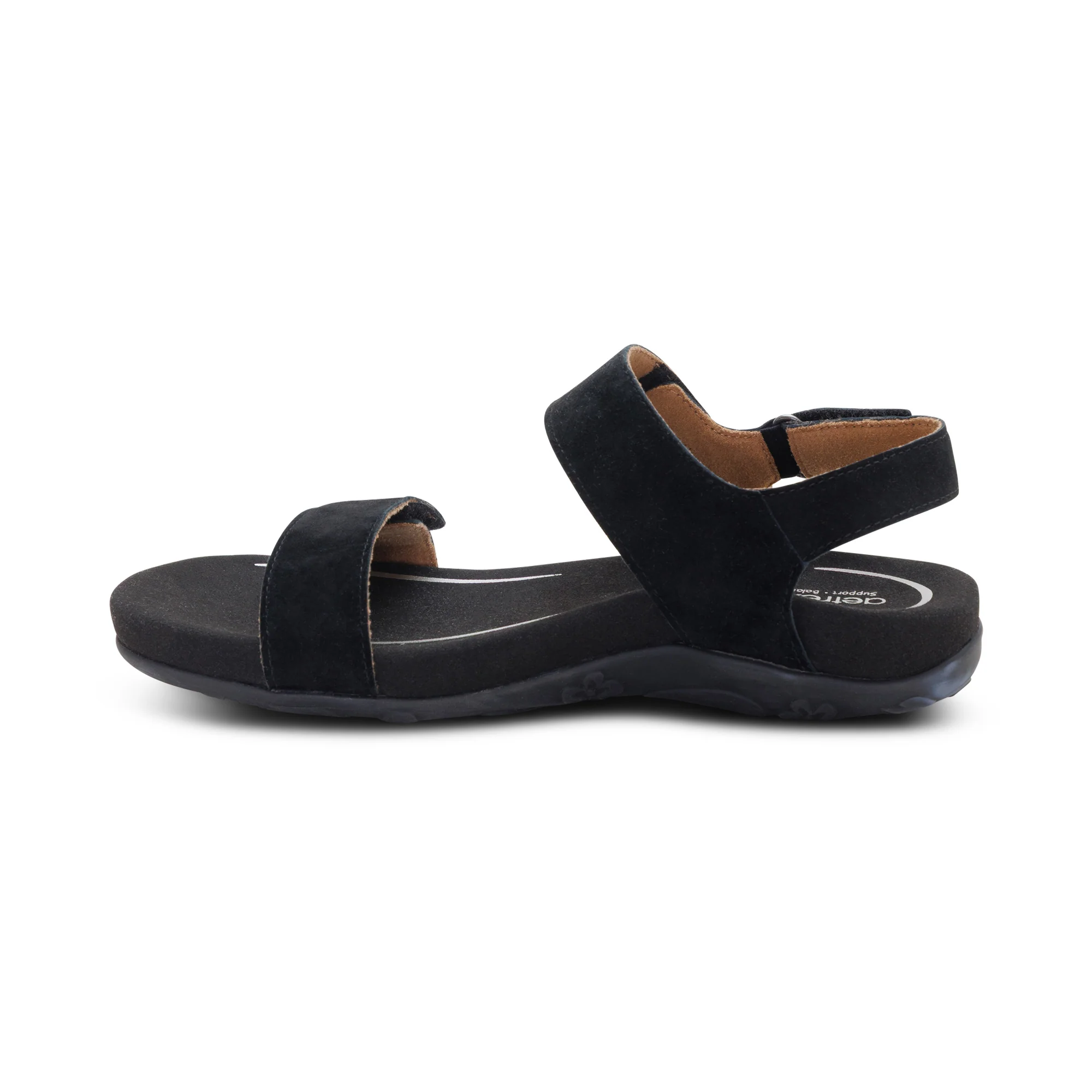Leslie Arch Support Sandal - Black - Image 4