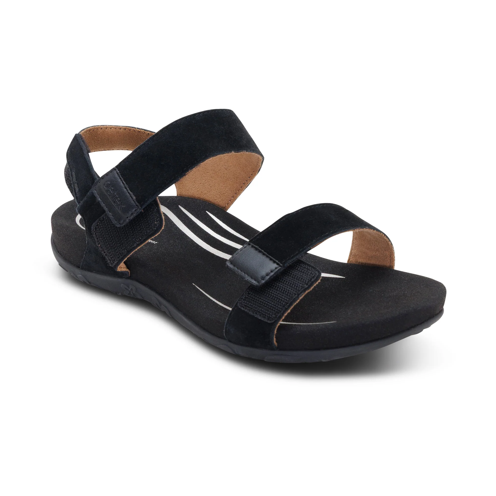 Leslie Arch Support Sandal - Black - Image 7