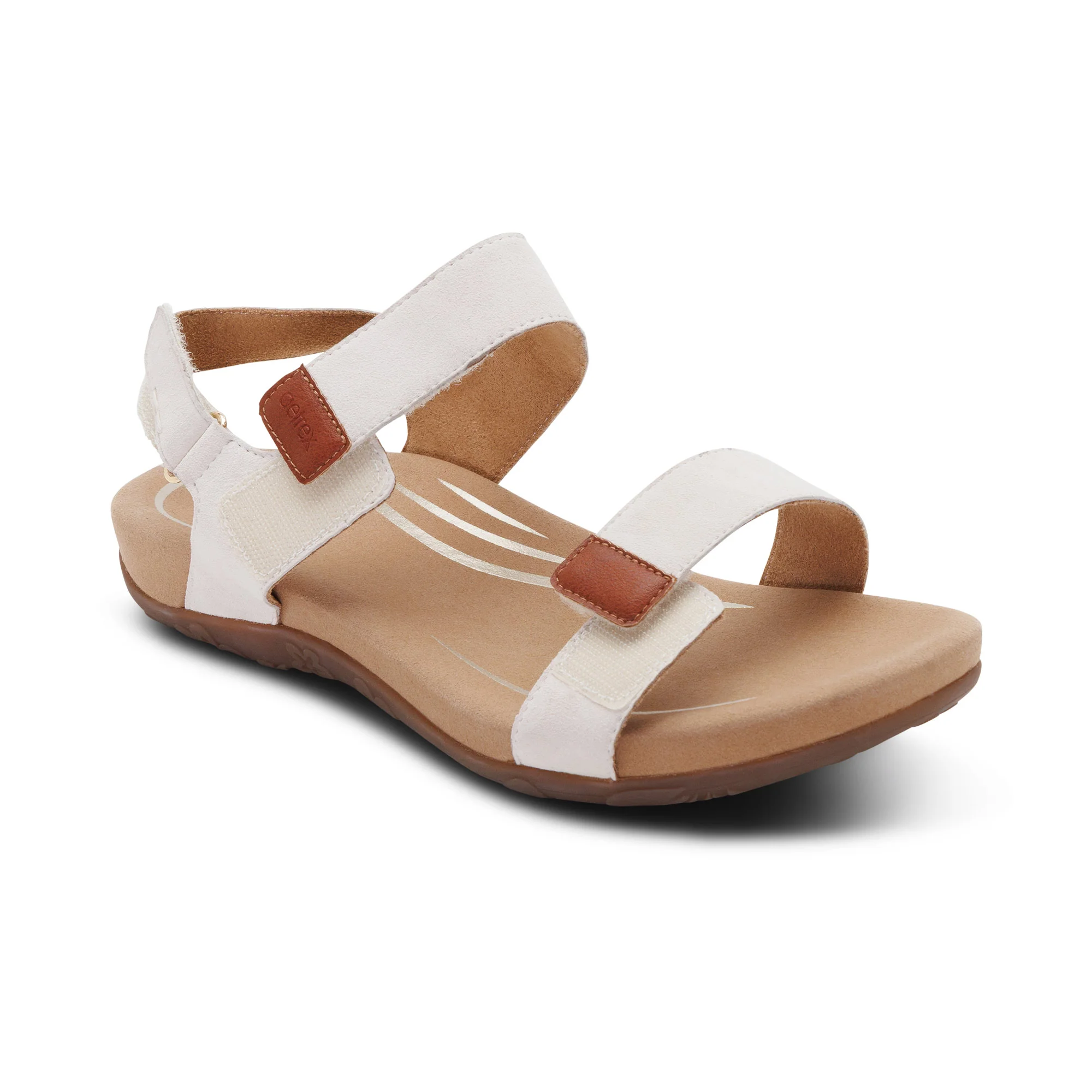 Leslie Arch Support Sandal - Chalk - Image 7