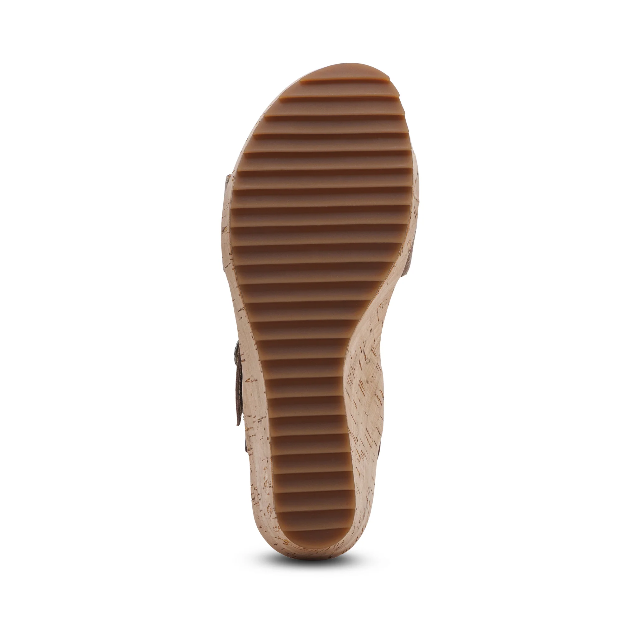 Madelyn Quarter Strap Wedge  - Taupe Multi - Image 6