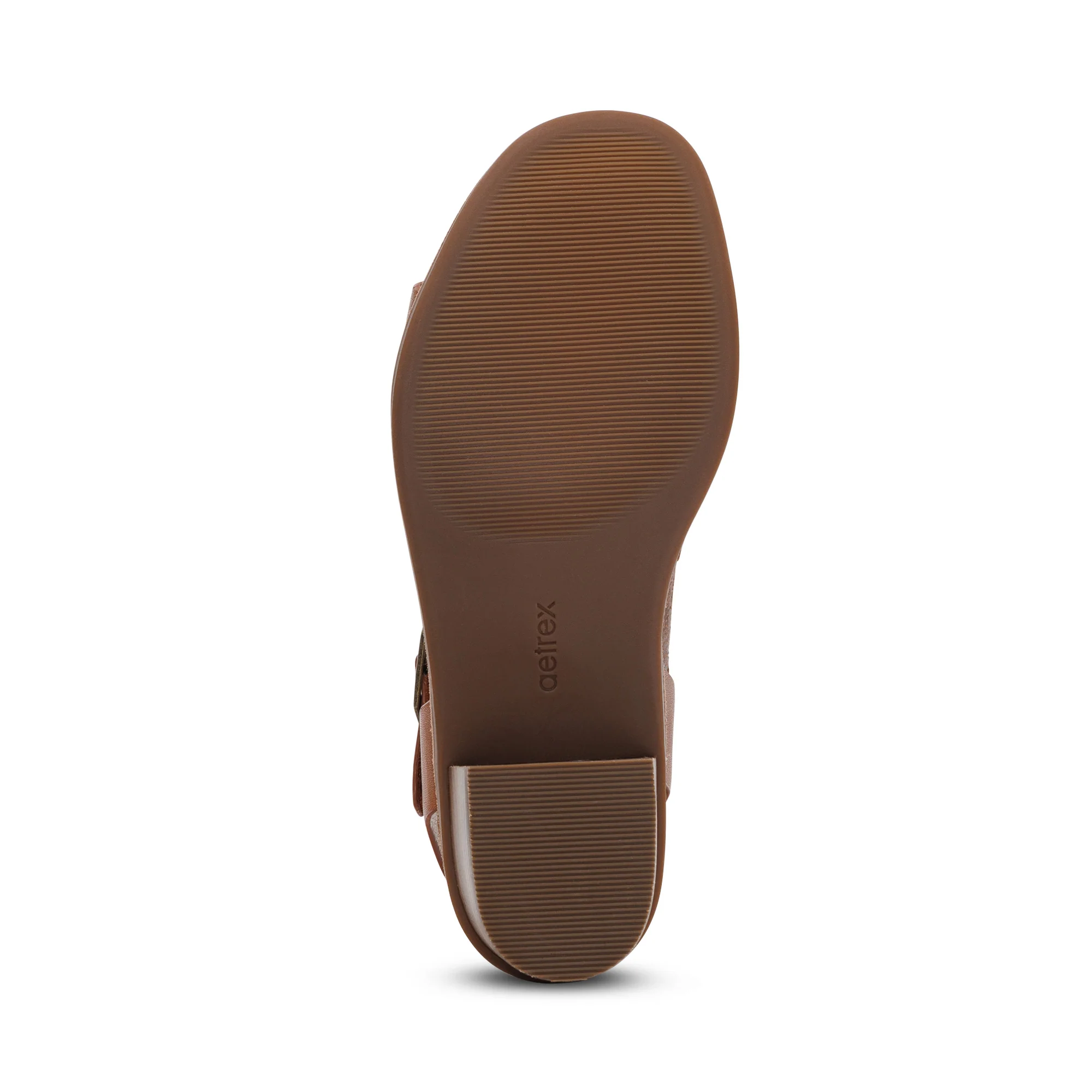 Mae Adjustable Quarter Strap Heel - Cognac - Image 6