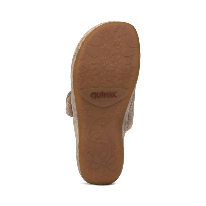 Mandy Closed Toe Slipper - Coffee - Image 5