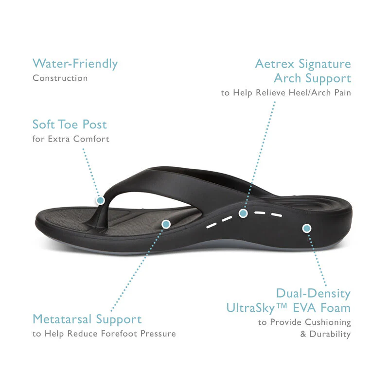 Maui Orthotic Women's Flips - Mocha - Image 7