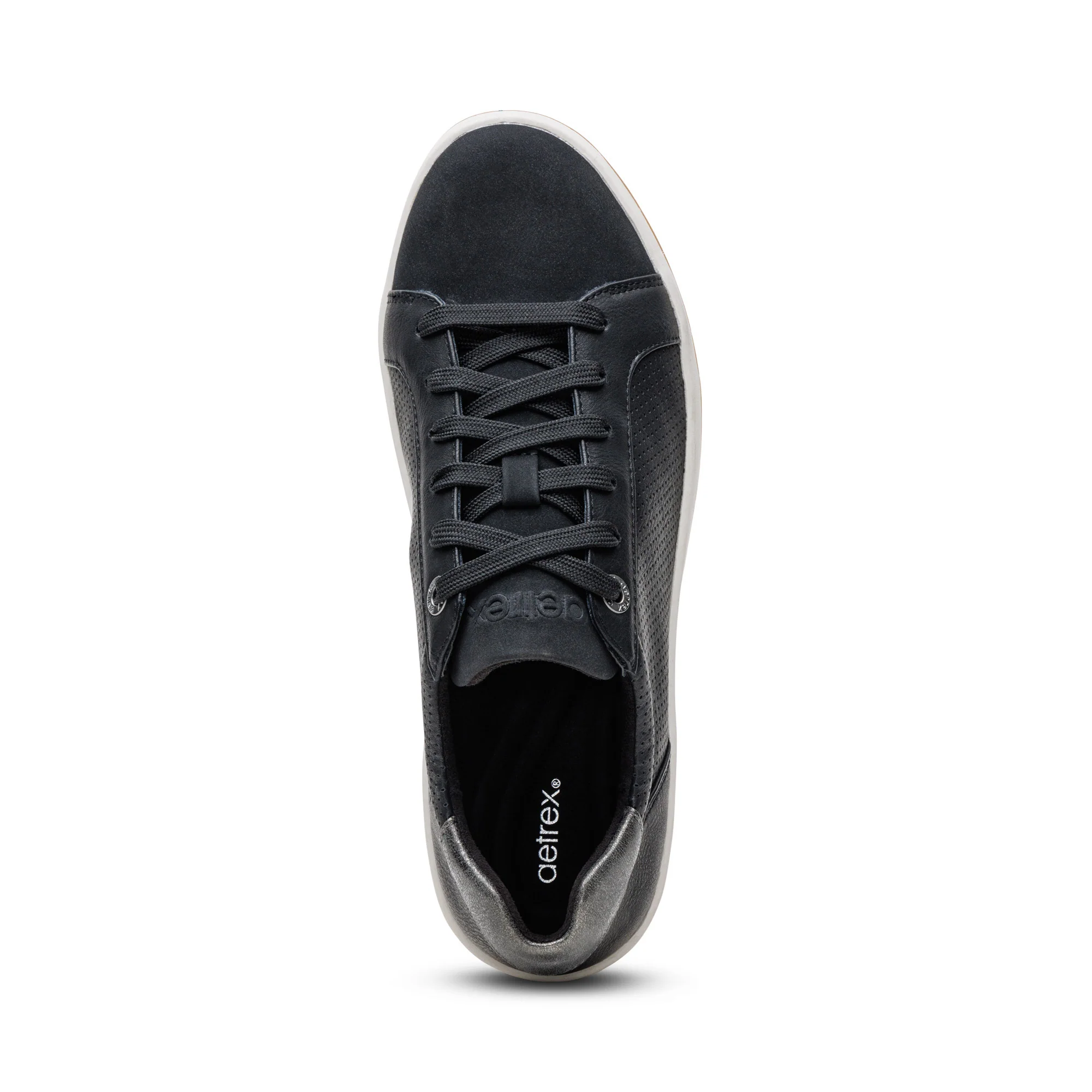 Michaela Lace-Up Sneaker - Black - Image 5