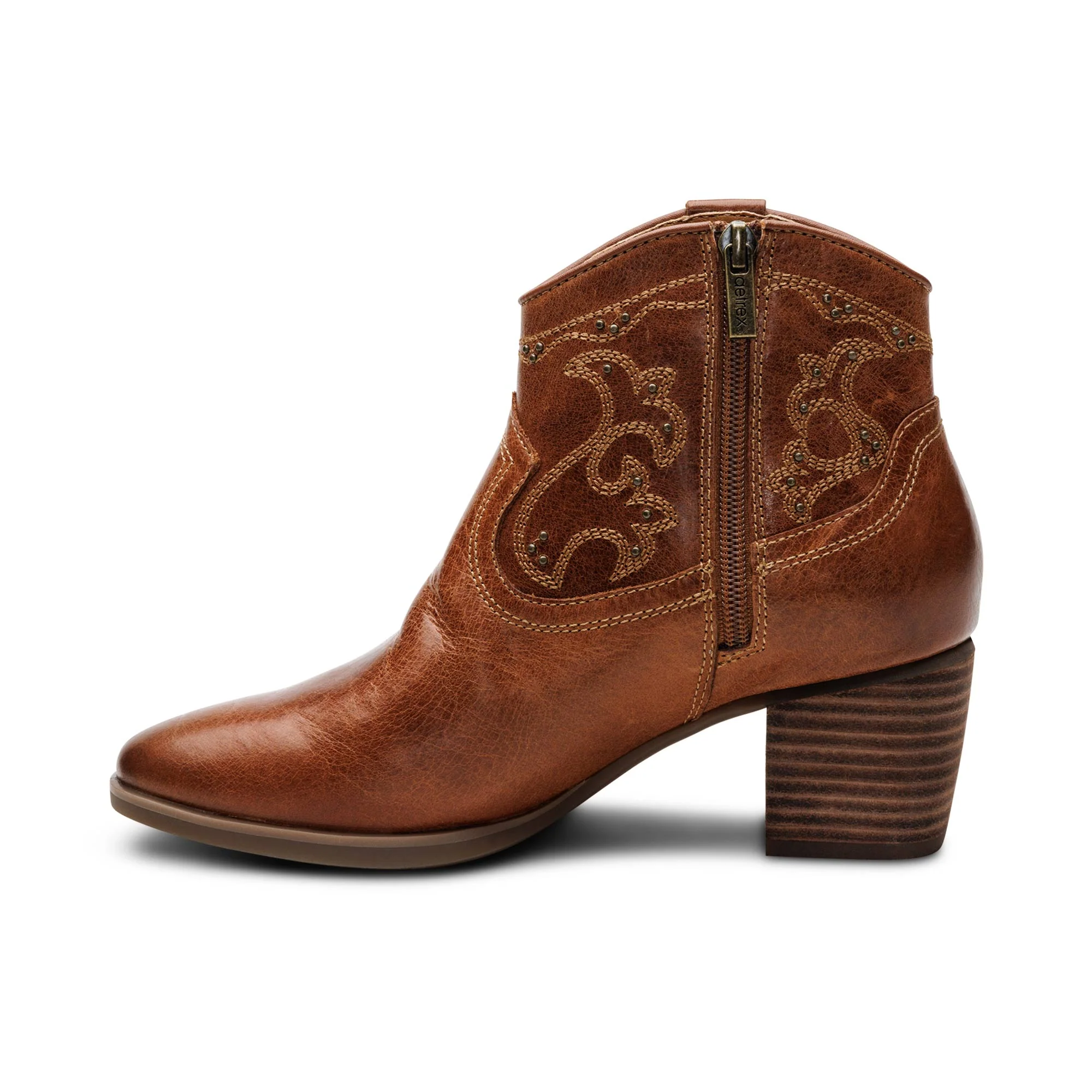 Reagan Ankle Boot - Cognac - Image 4