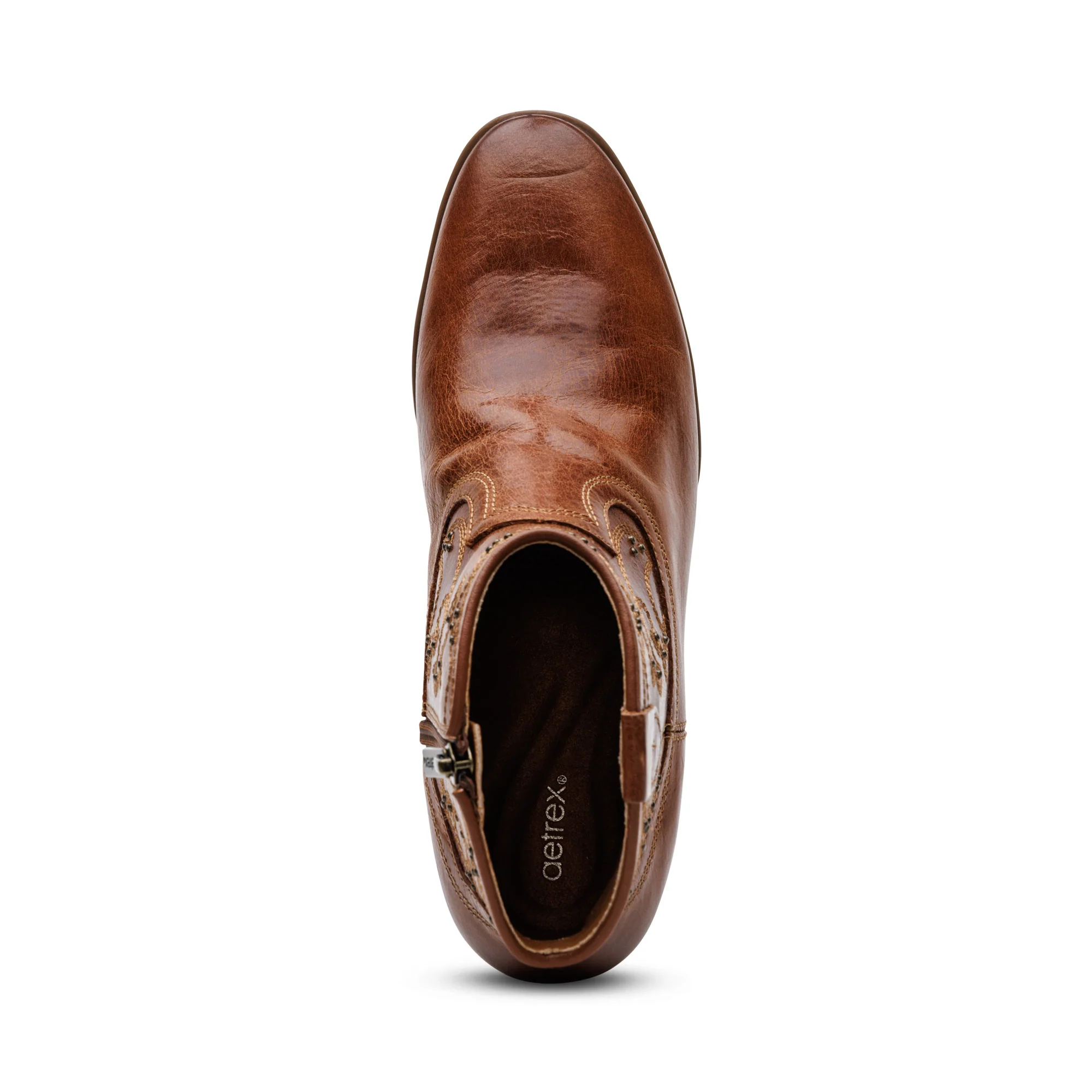 Reagan Ankle Boot - Cognac - Image 5