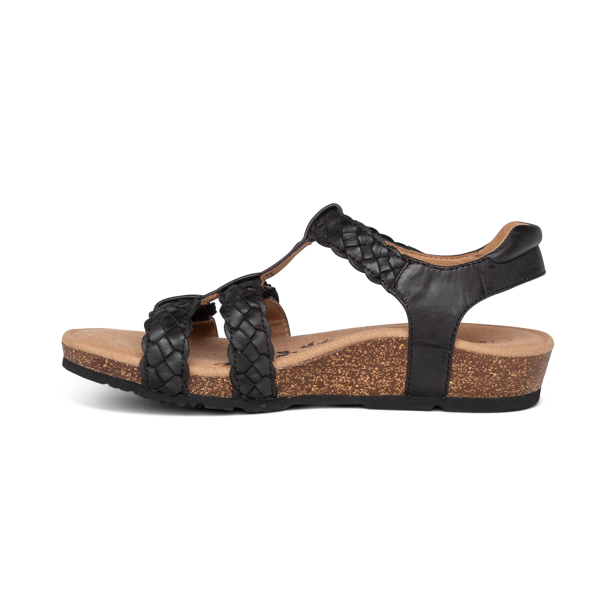Reese Adjustable Gladiator Sandal - Black - Image 4
