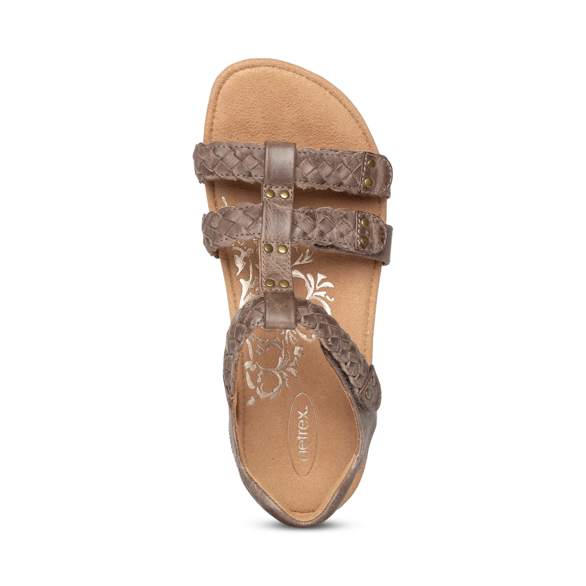 Reese Adjustable Gladiator Sandal - Taupe - Image 5