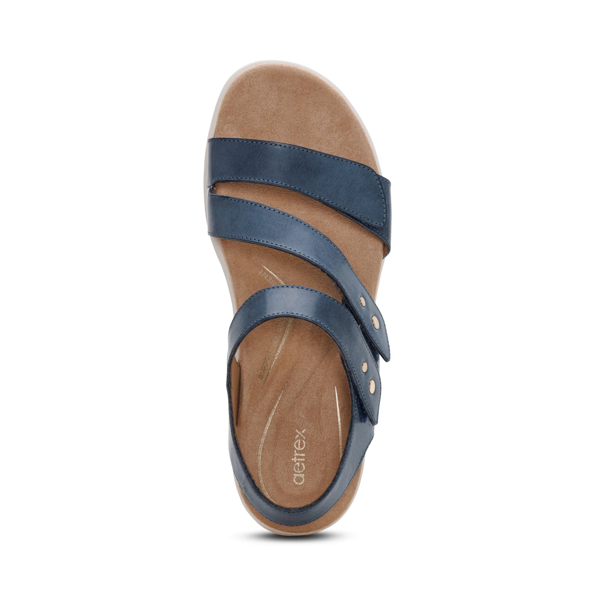 Savannah Adjustable Quarter Strap Sandal - Hazy Blue - Image 6