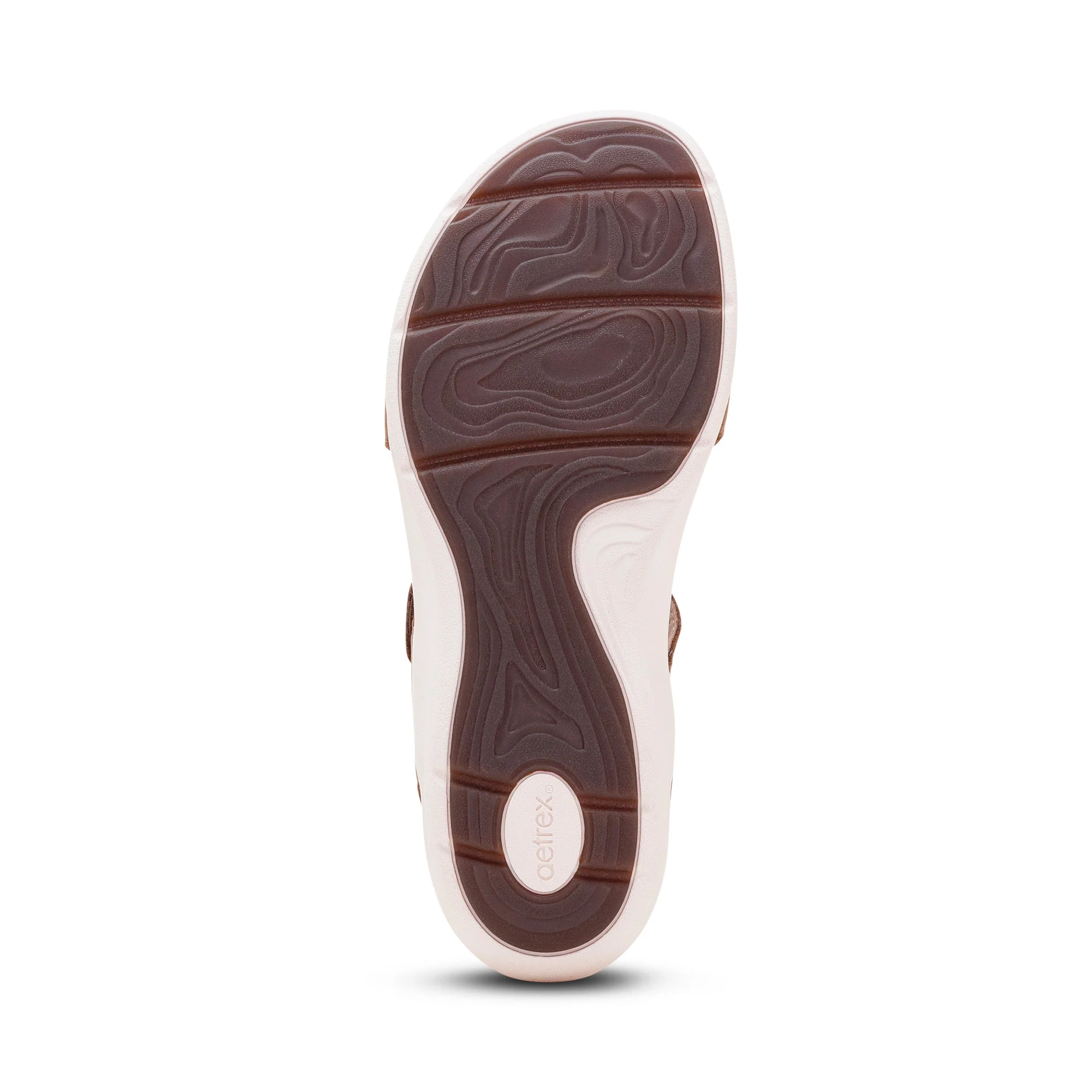 Savannah Adjustable Quarter Strap Sandal - Taupe - Image 7