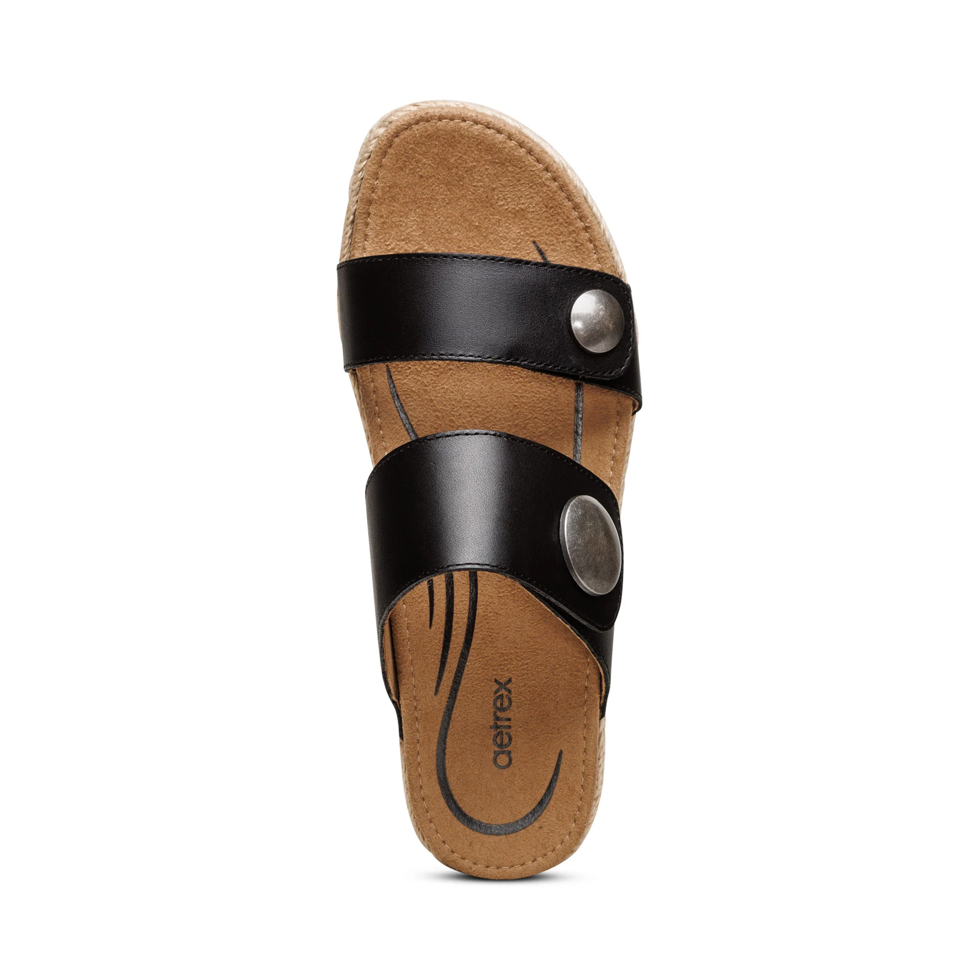 Sofie Platform Sandal - Black - Image 5