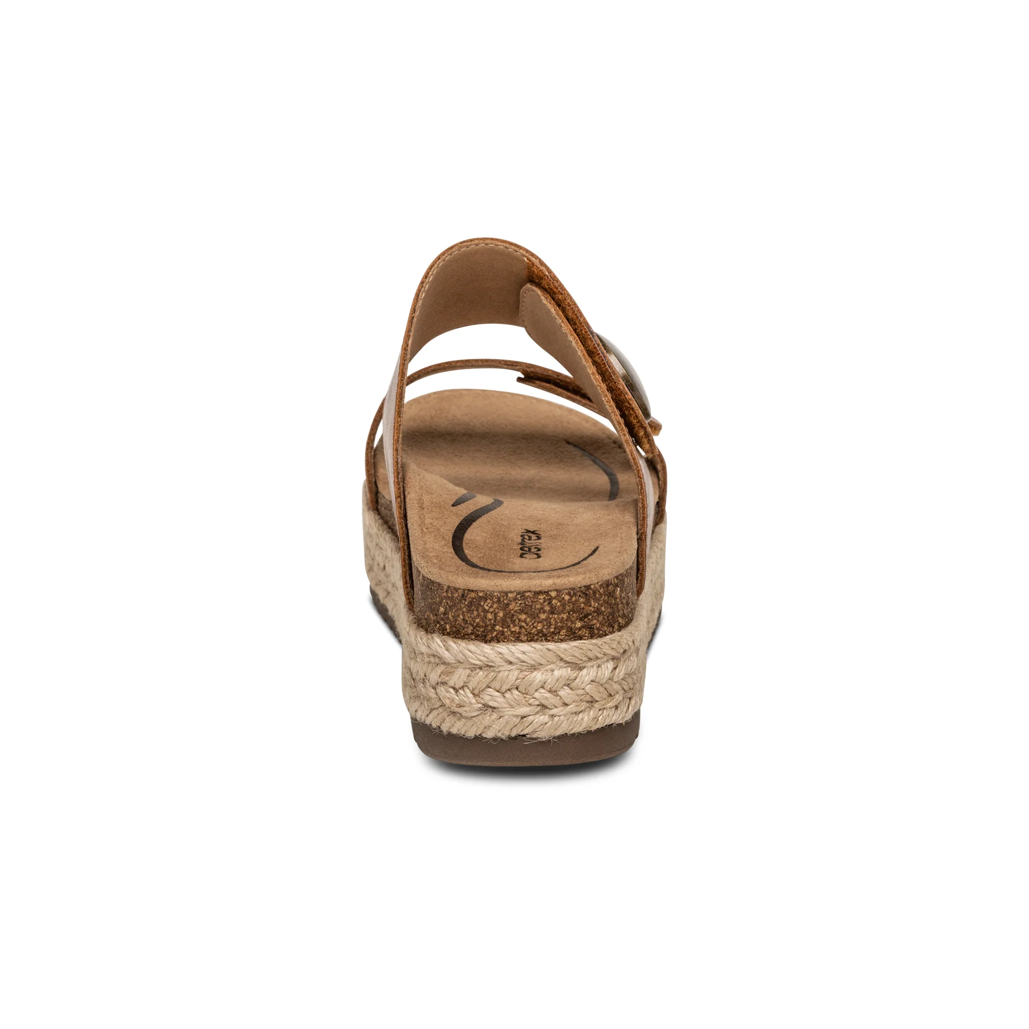 Sofie Platform Sandal - Cognac - Image 3