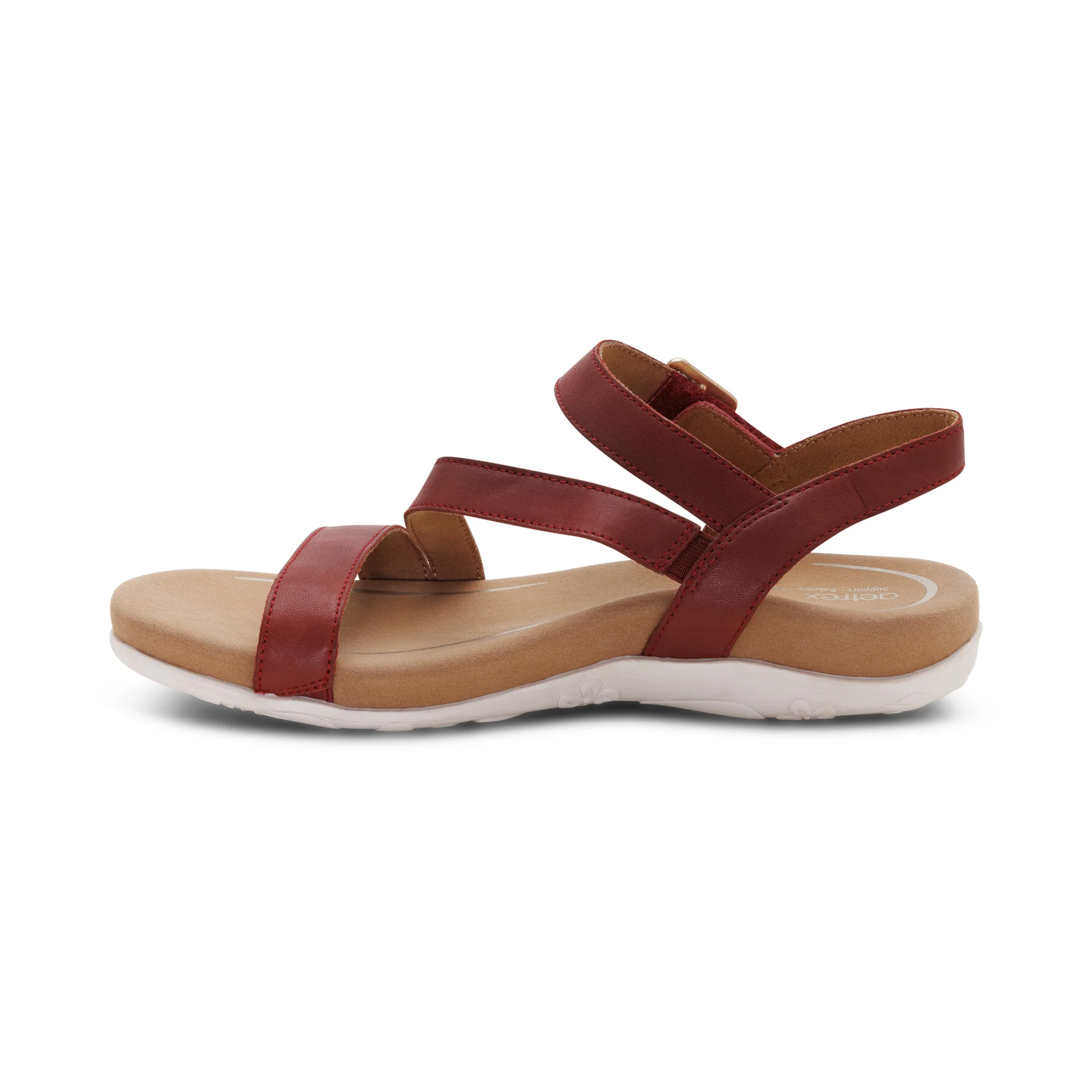 Susie Arch Support Sandal - Red - Image 4